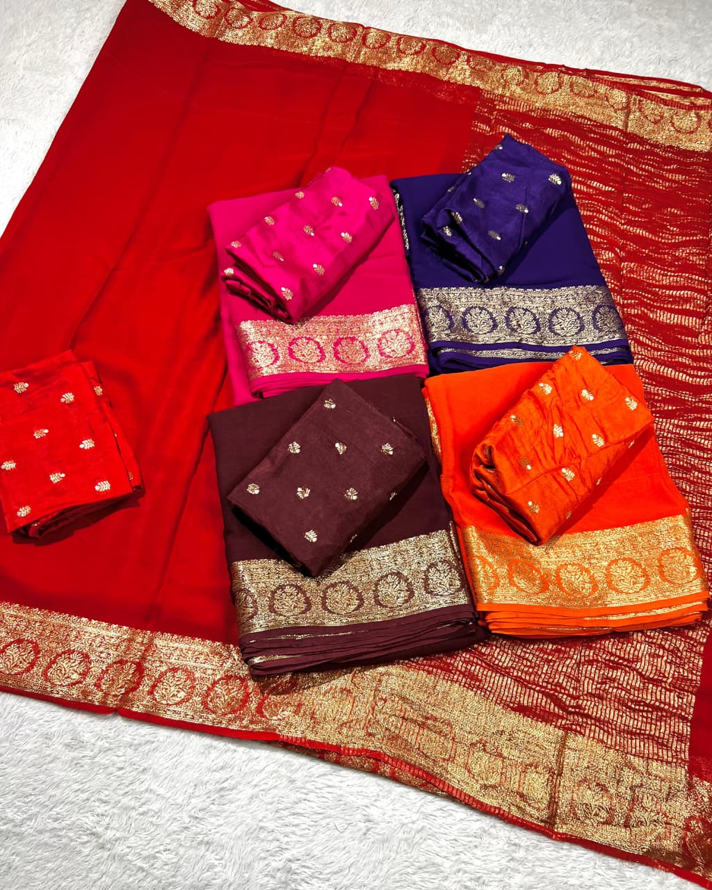 Premium viscose silk sarees