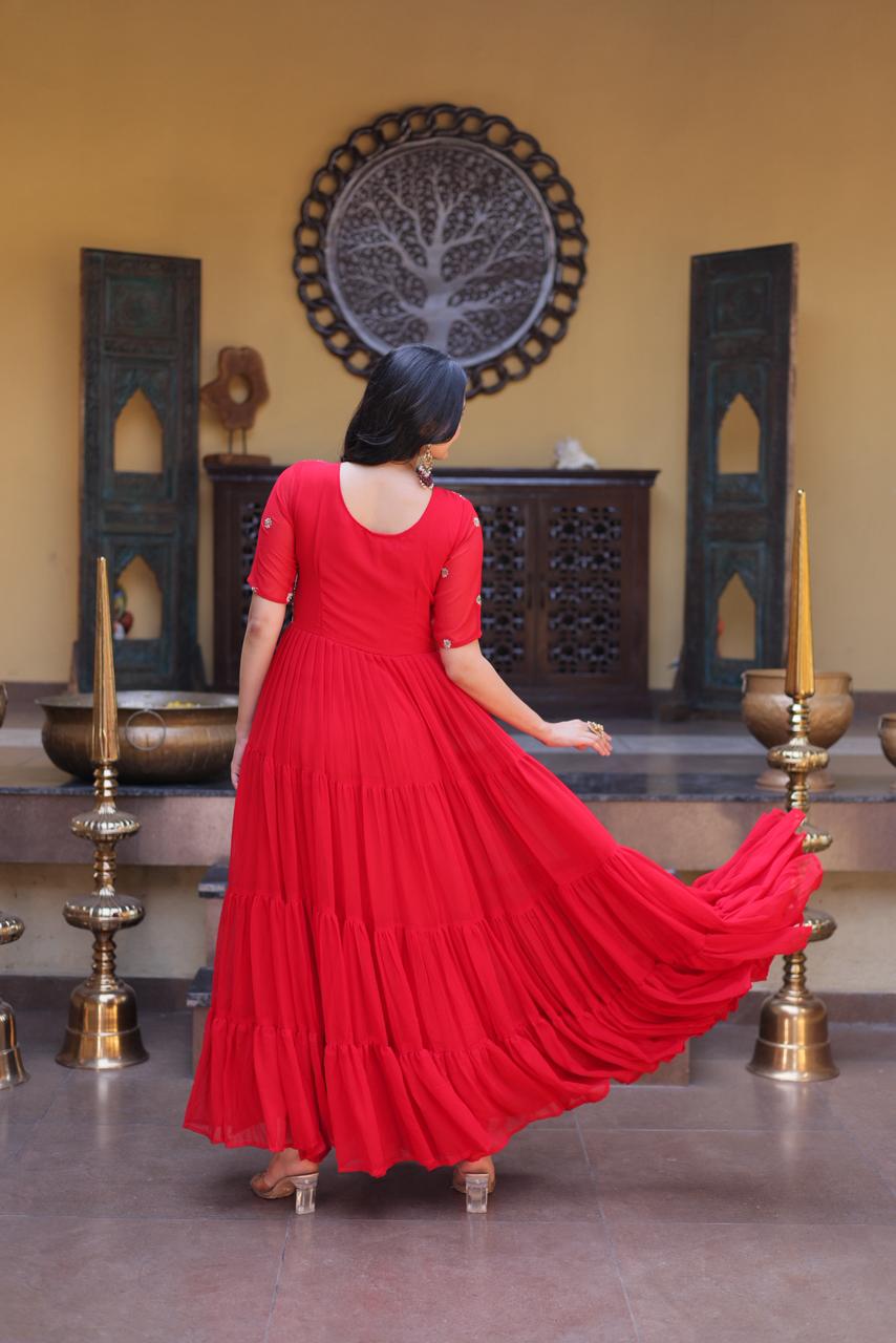 Ready made designer gown