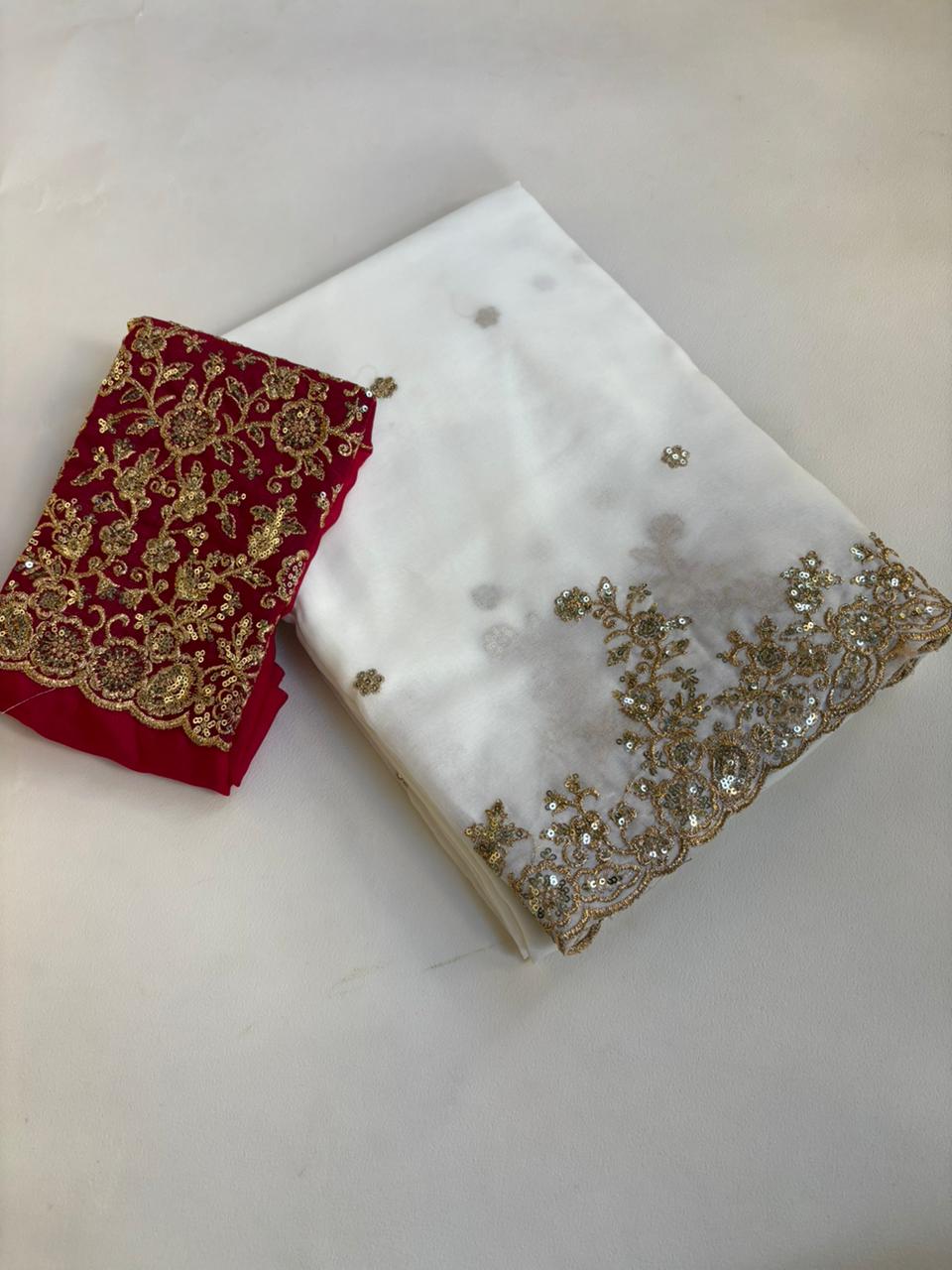 Rashmika's inspired designer saree