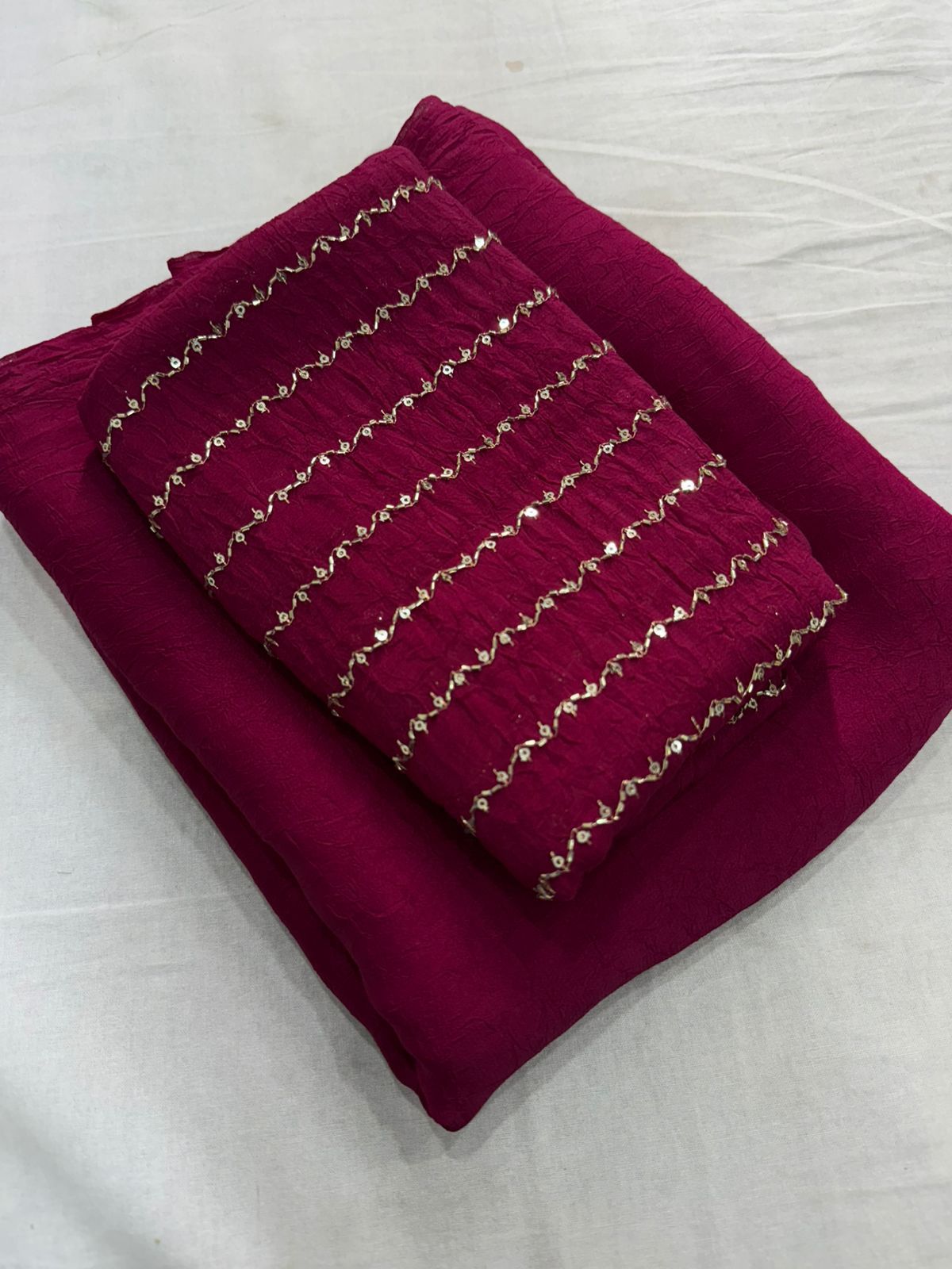 Crush saree