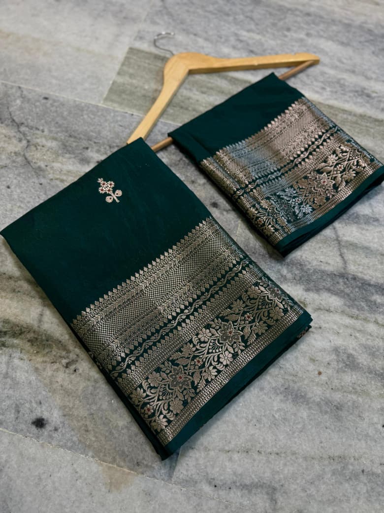 Banarasi katan silk sarees