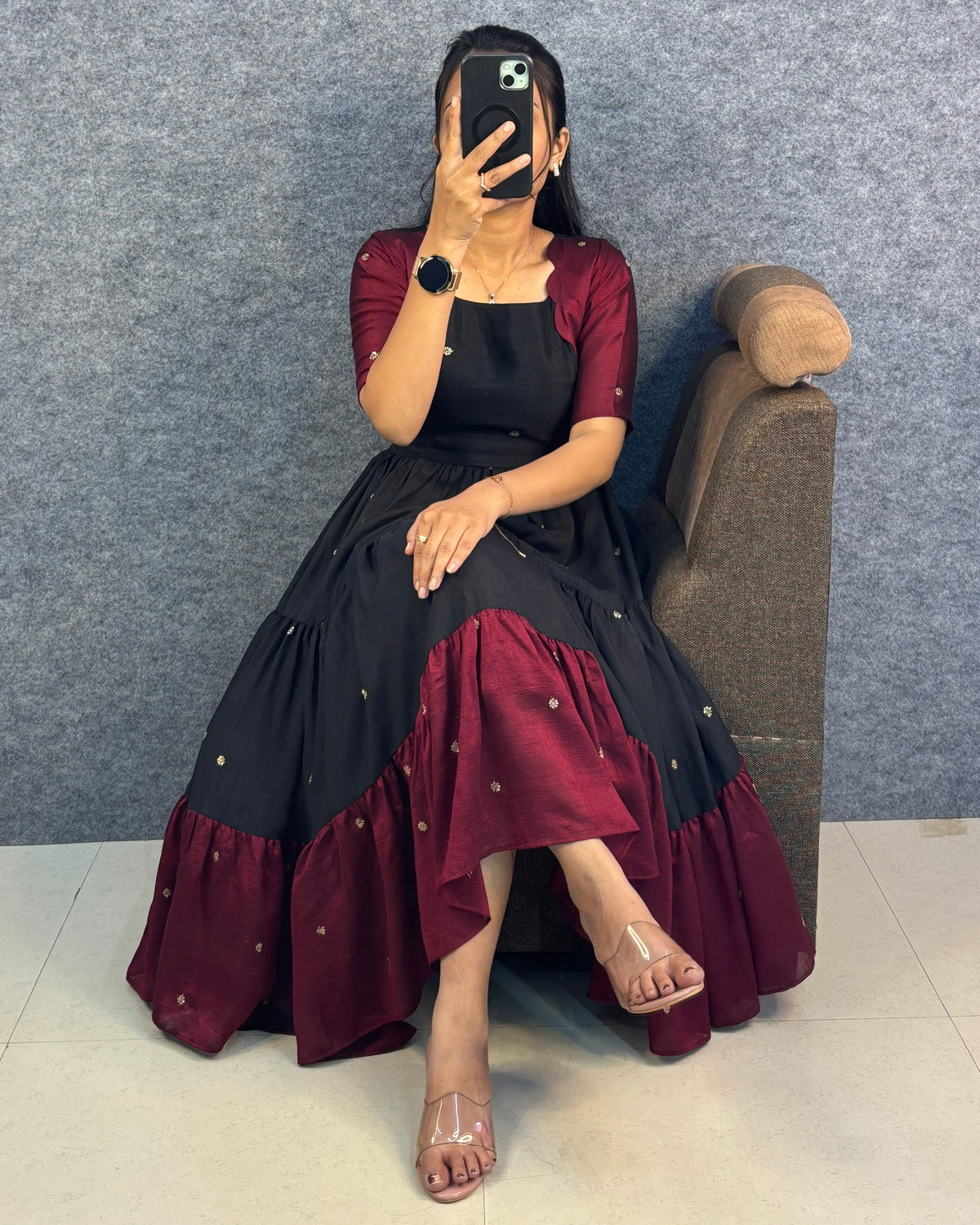 Unique designer gown ✨