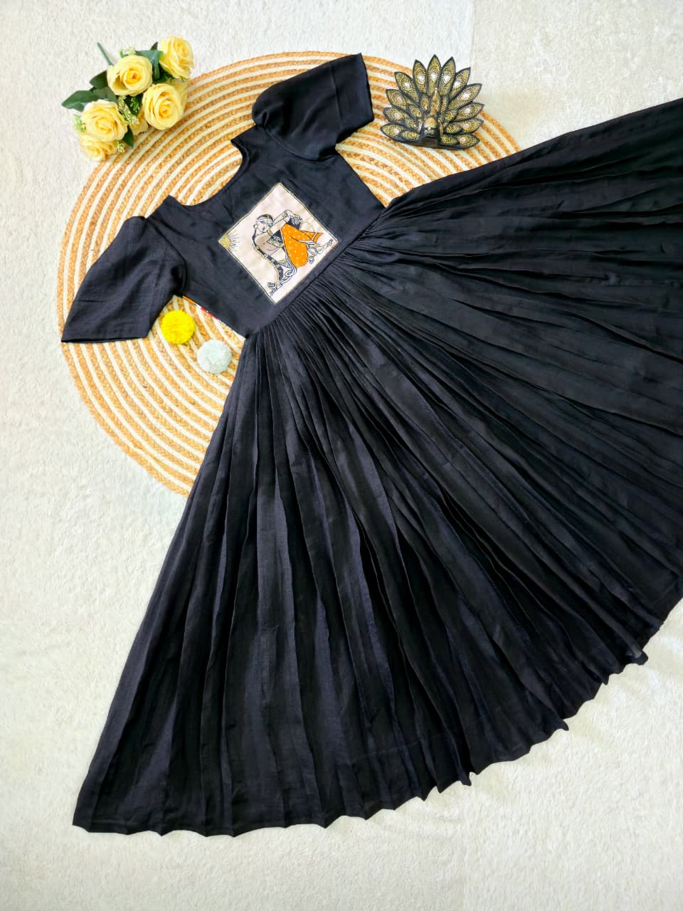 Designer maggam gown