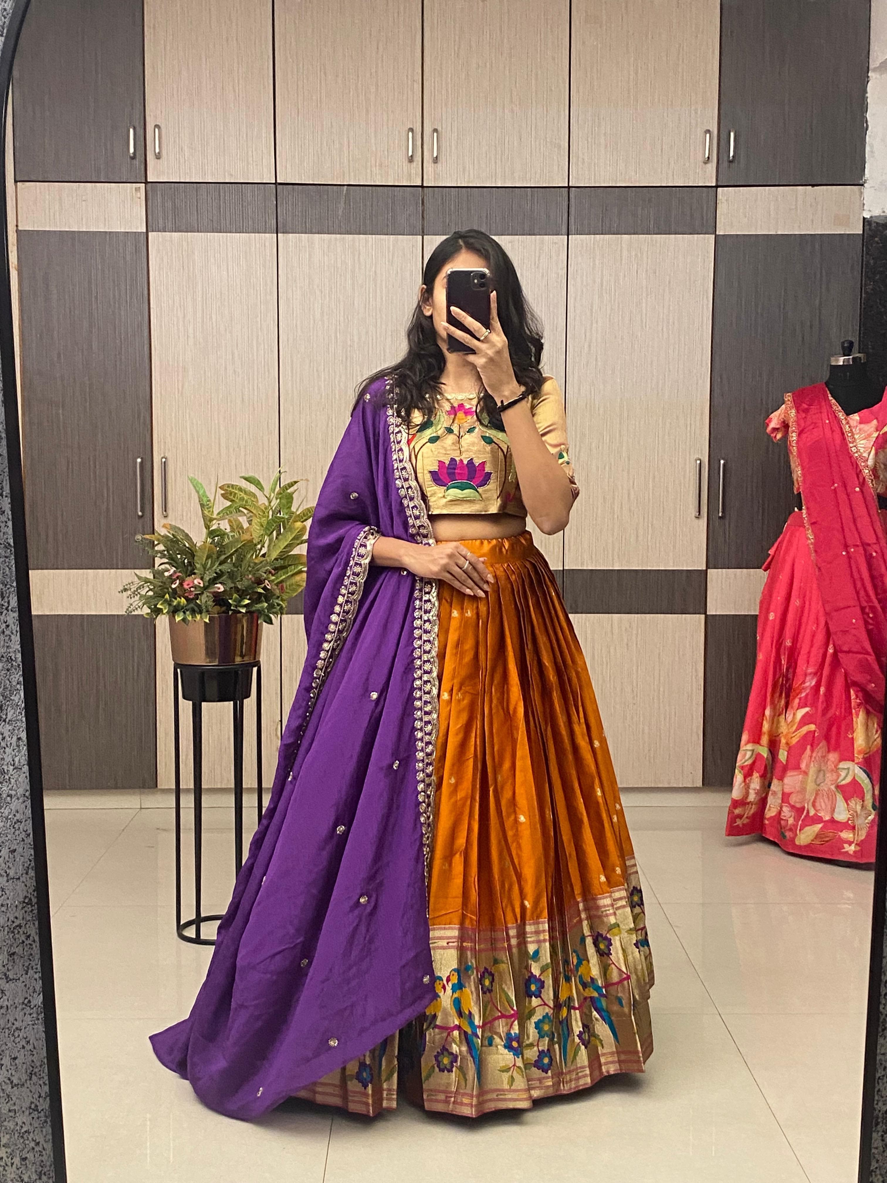 New Launching paithani lehanga
