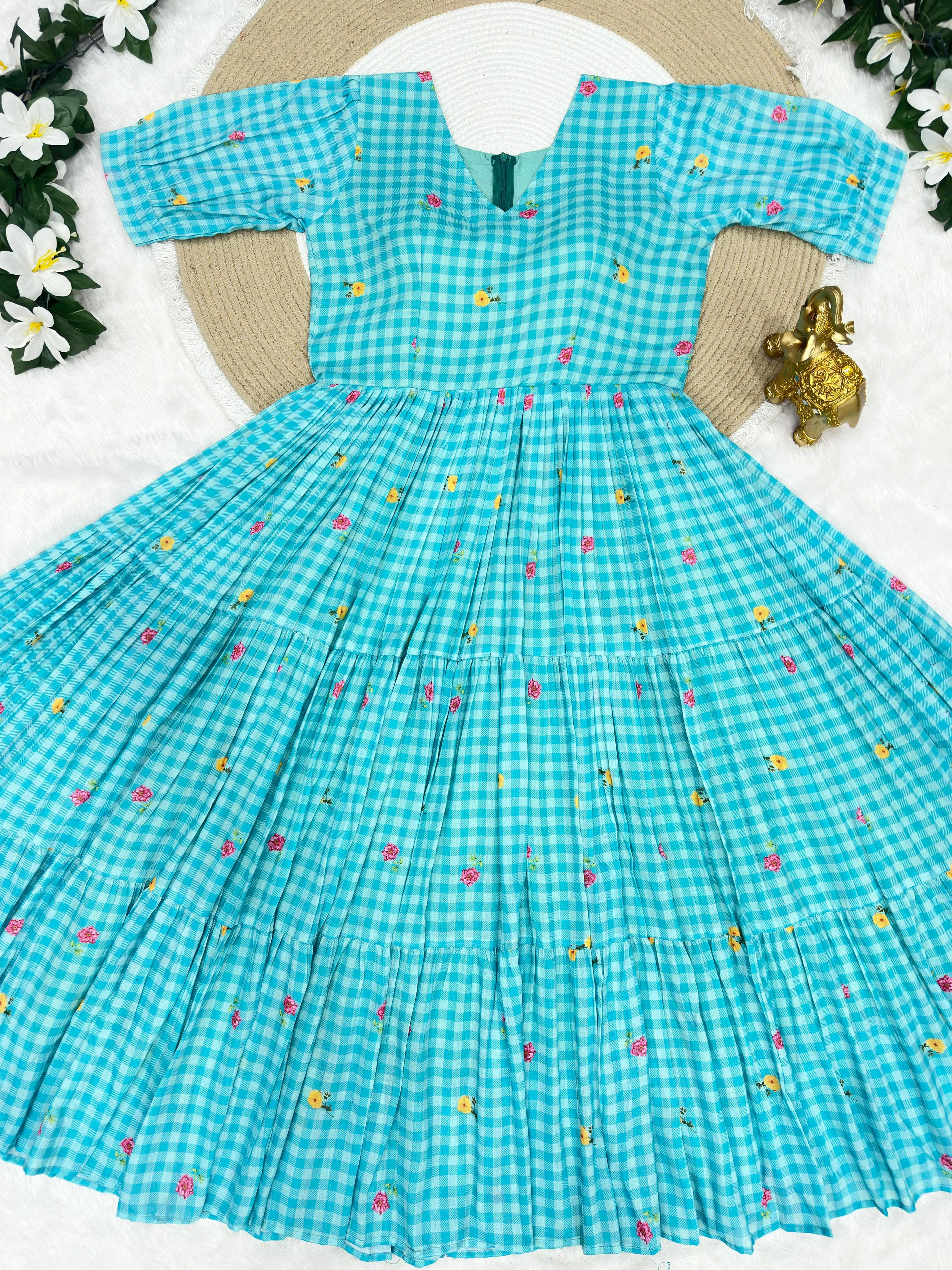 Mul Chanderi gowns