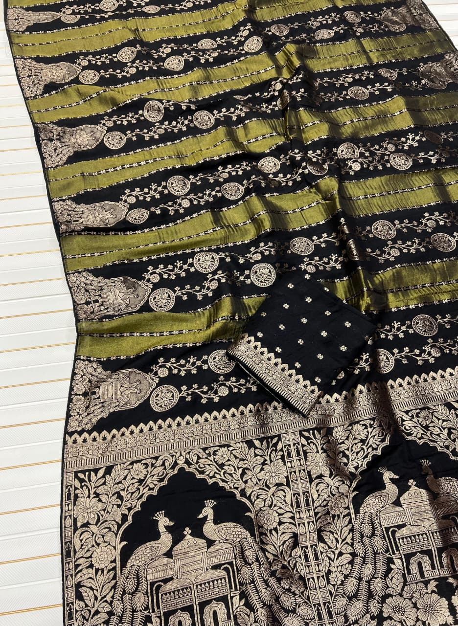 Chiniya Tisu silk saree