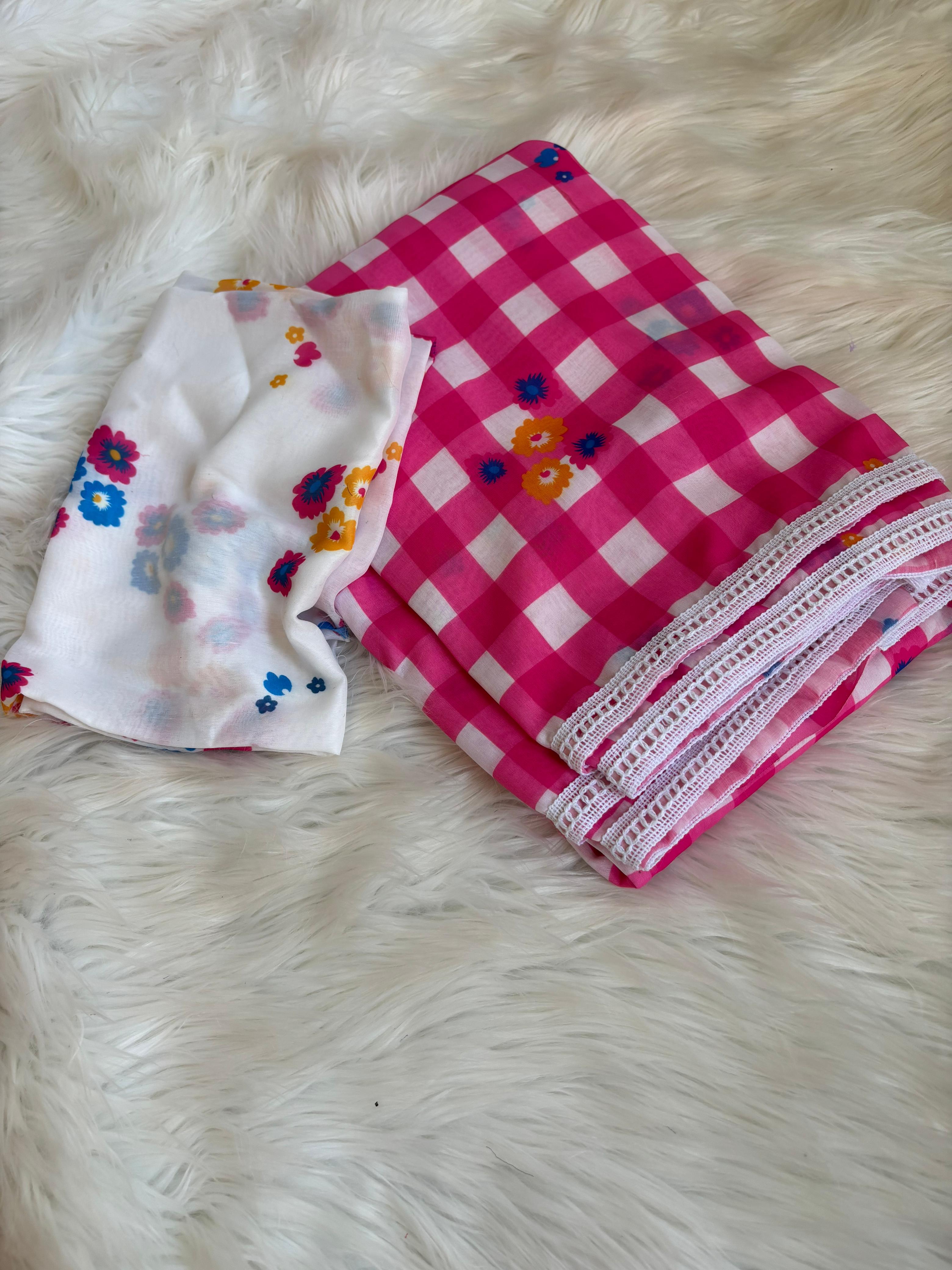 pure mal cotton saree