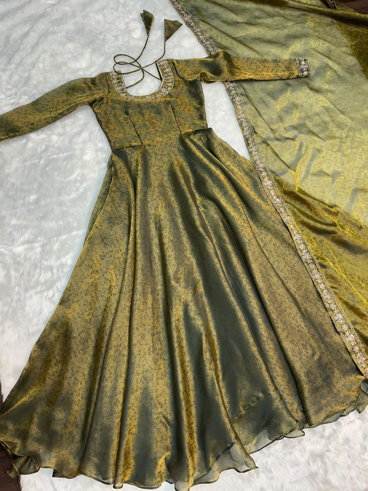 Fully stitched anarkali suit ✨