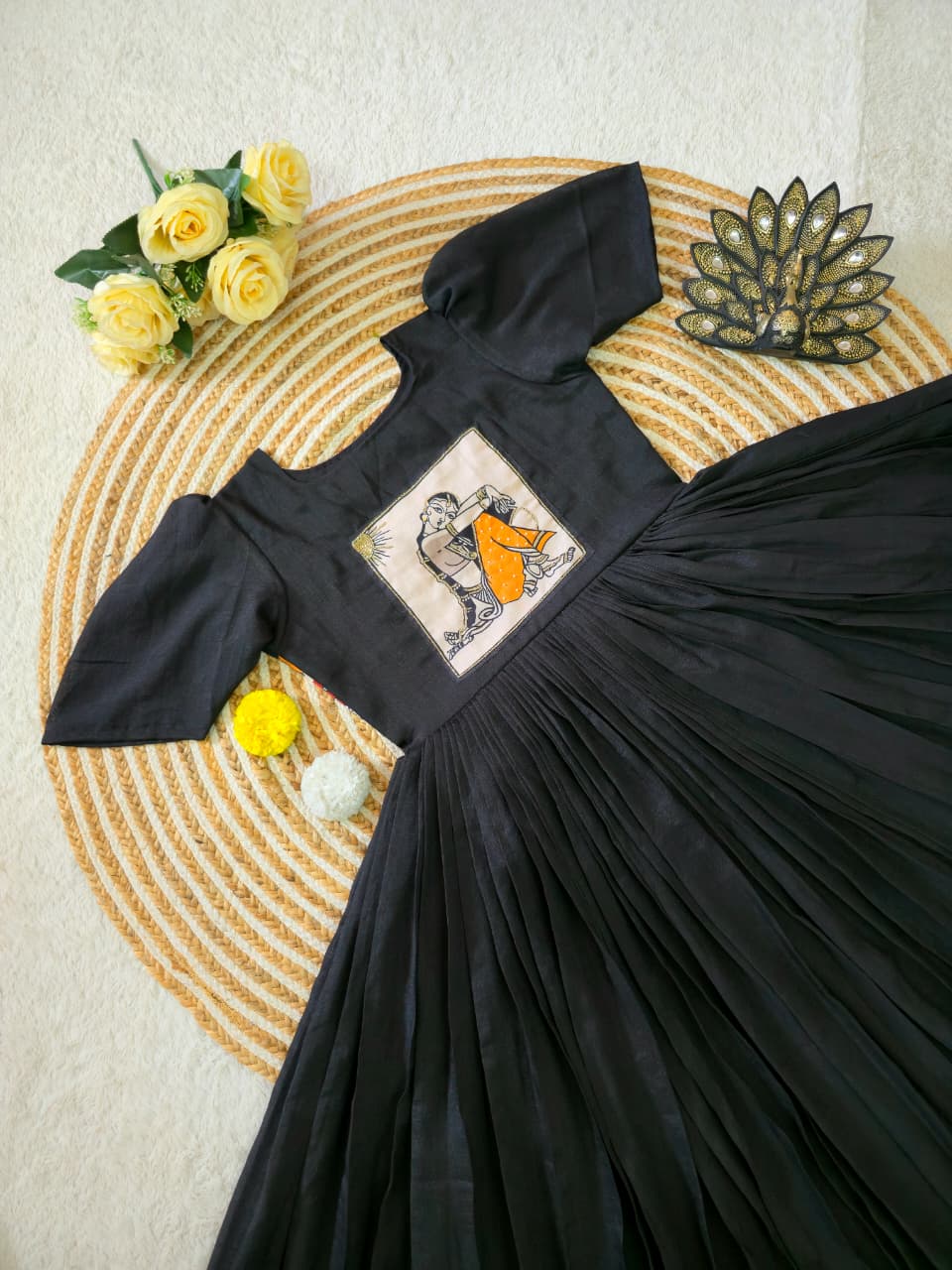 Designer maggam gown