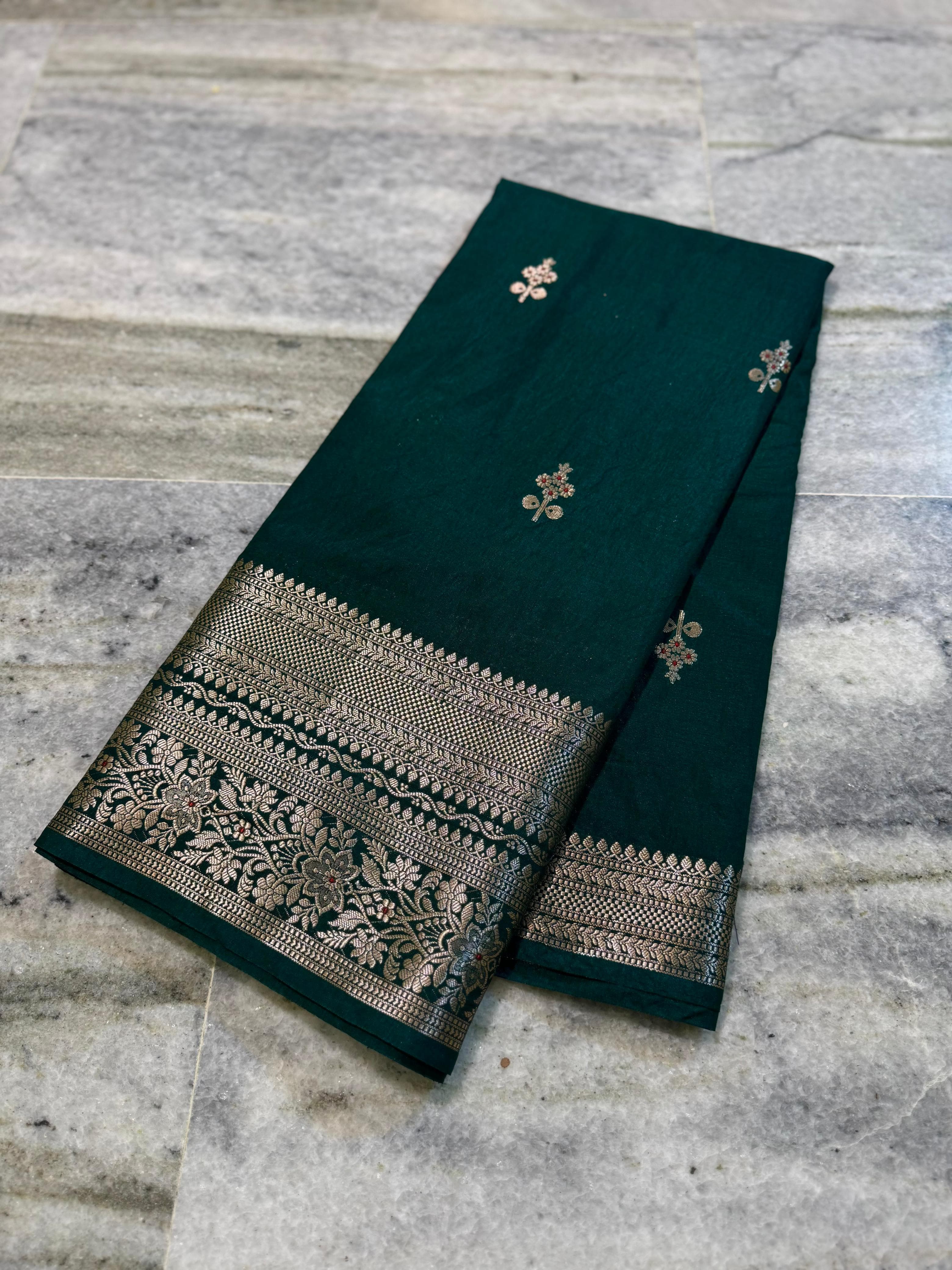 Banarasi katan silk sarees