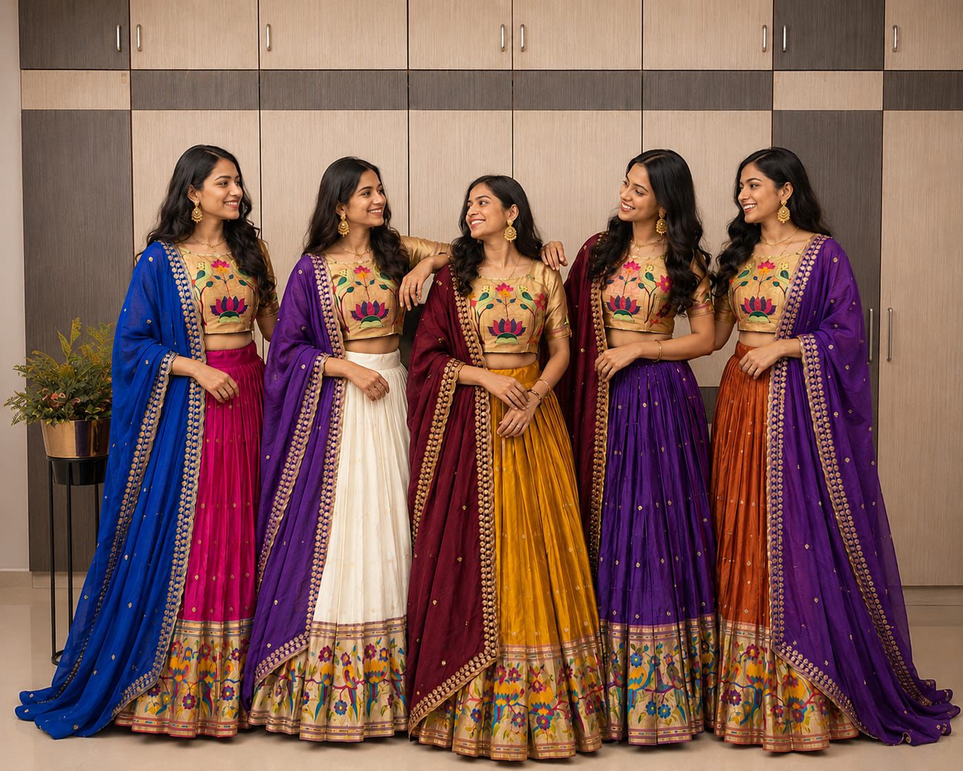 New Launching paithani lehanga