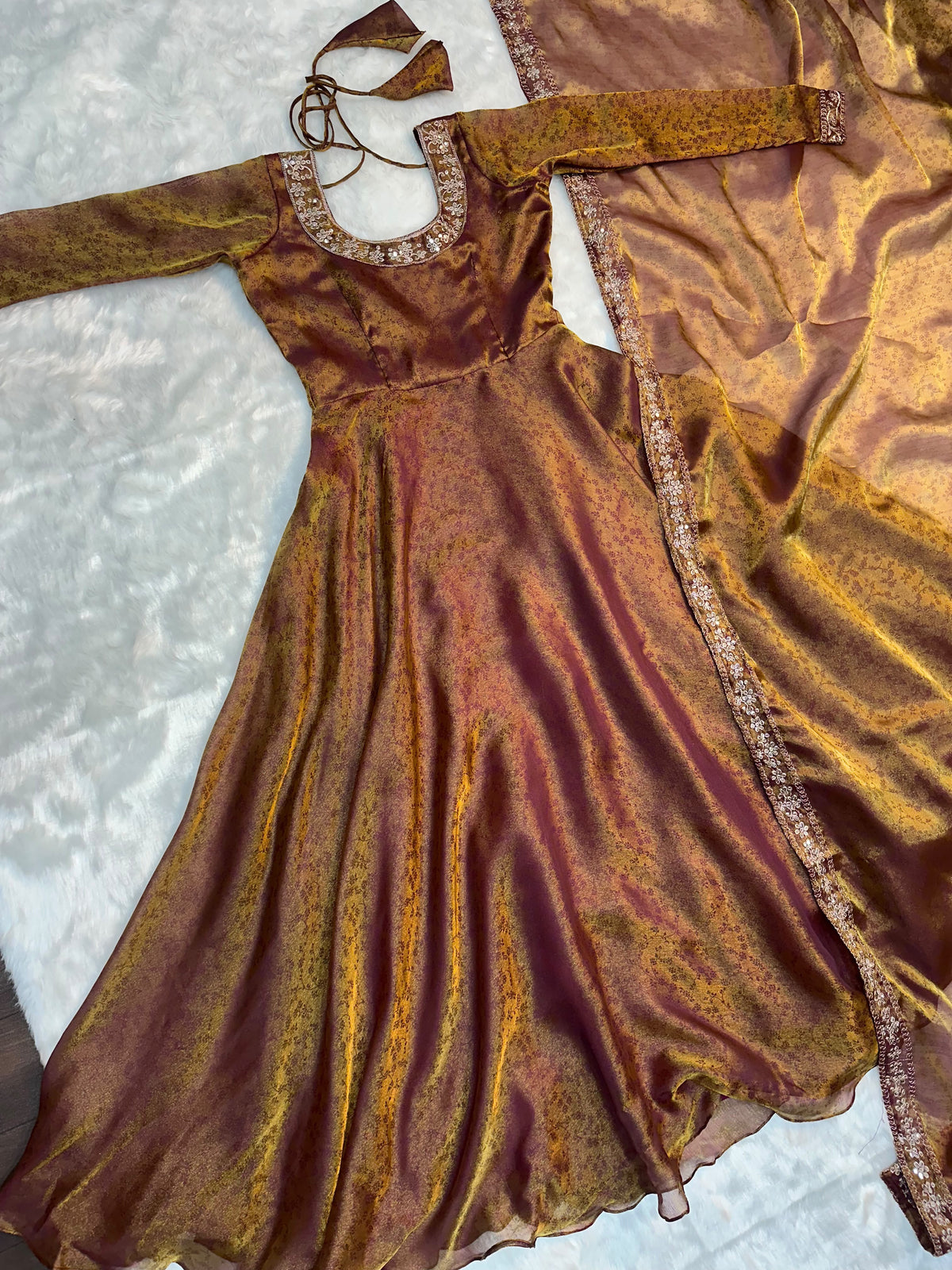 Fully stitched anarkali suit ✨