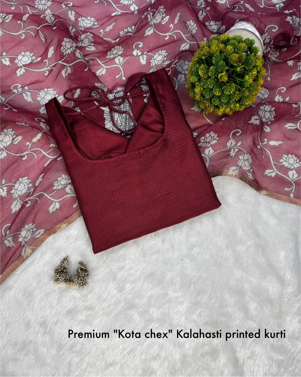 Kota cotton kurthi set✨