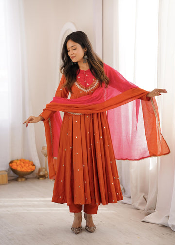 Party wear anarkali suit