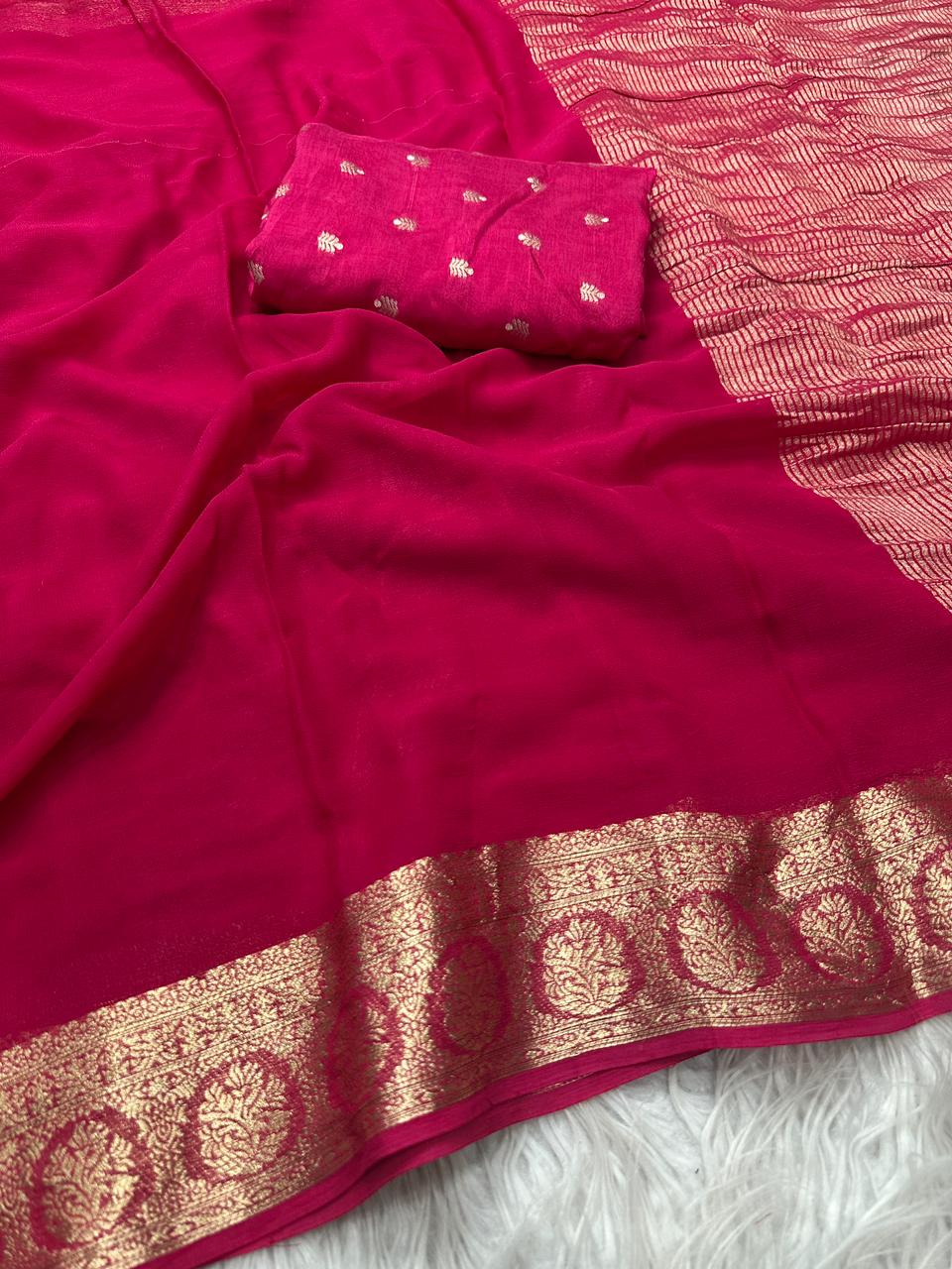 Premium viscose silk sarees