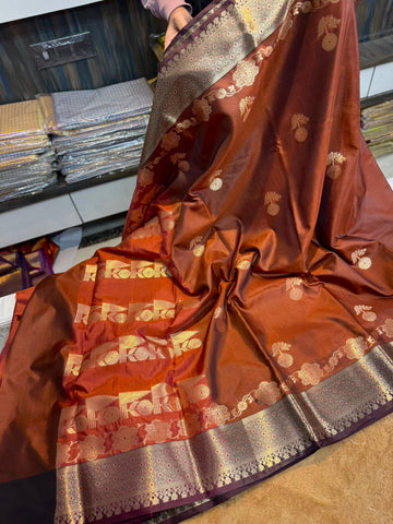 Benarasi soft silk saree