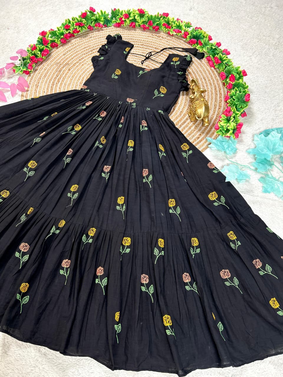 Black gown
