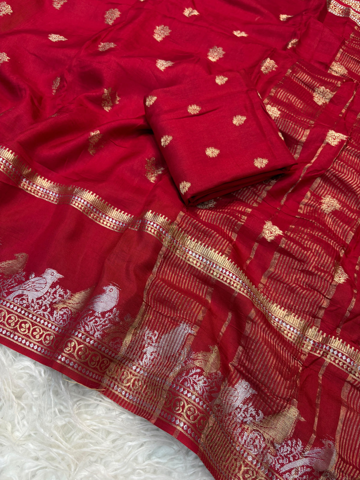 Viscose russian Dola saree✨