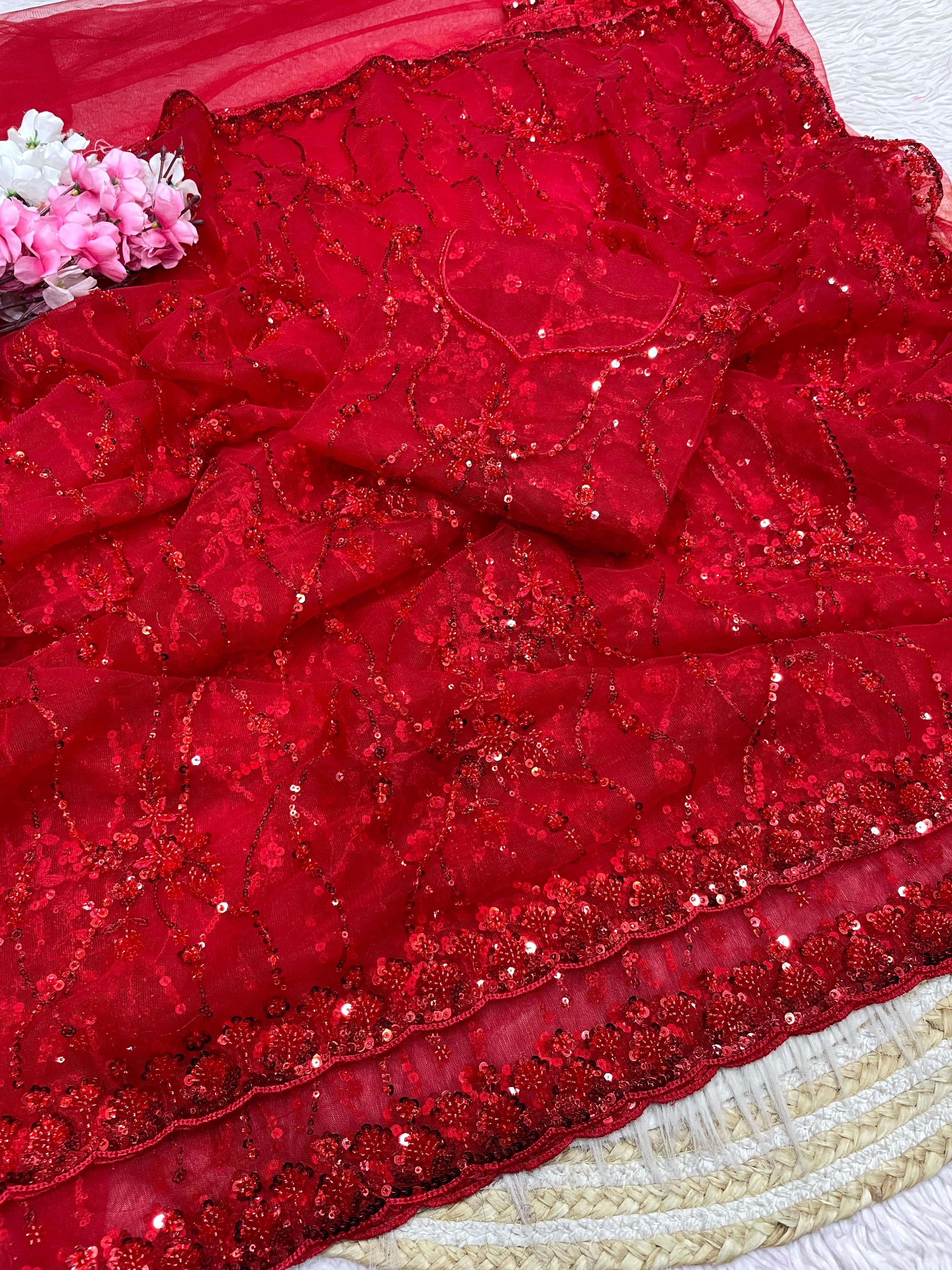 Bollywood trending designer saree