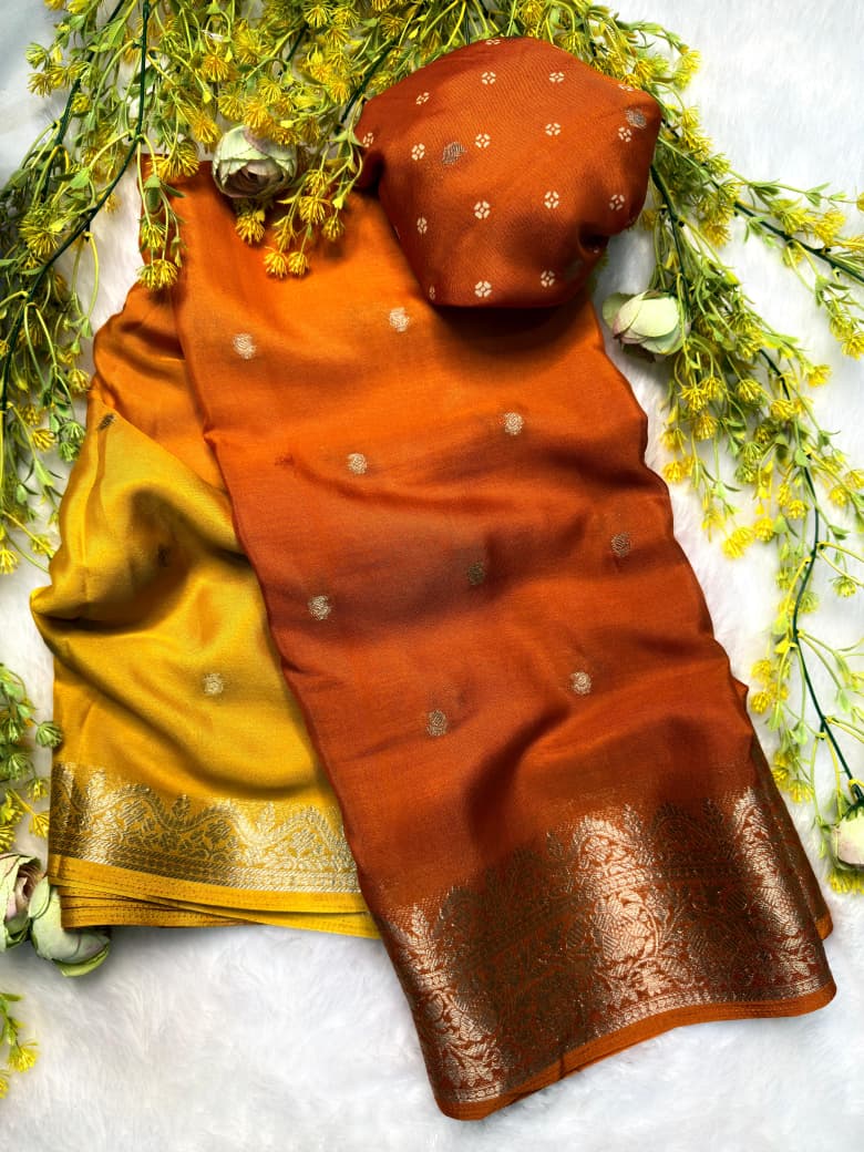 Premium crape silk saree