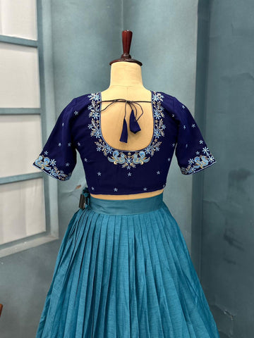 Kanchi cotton silk traditional lehenga