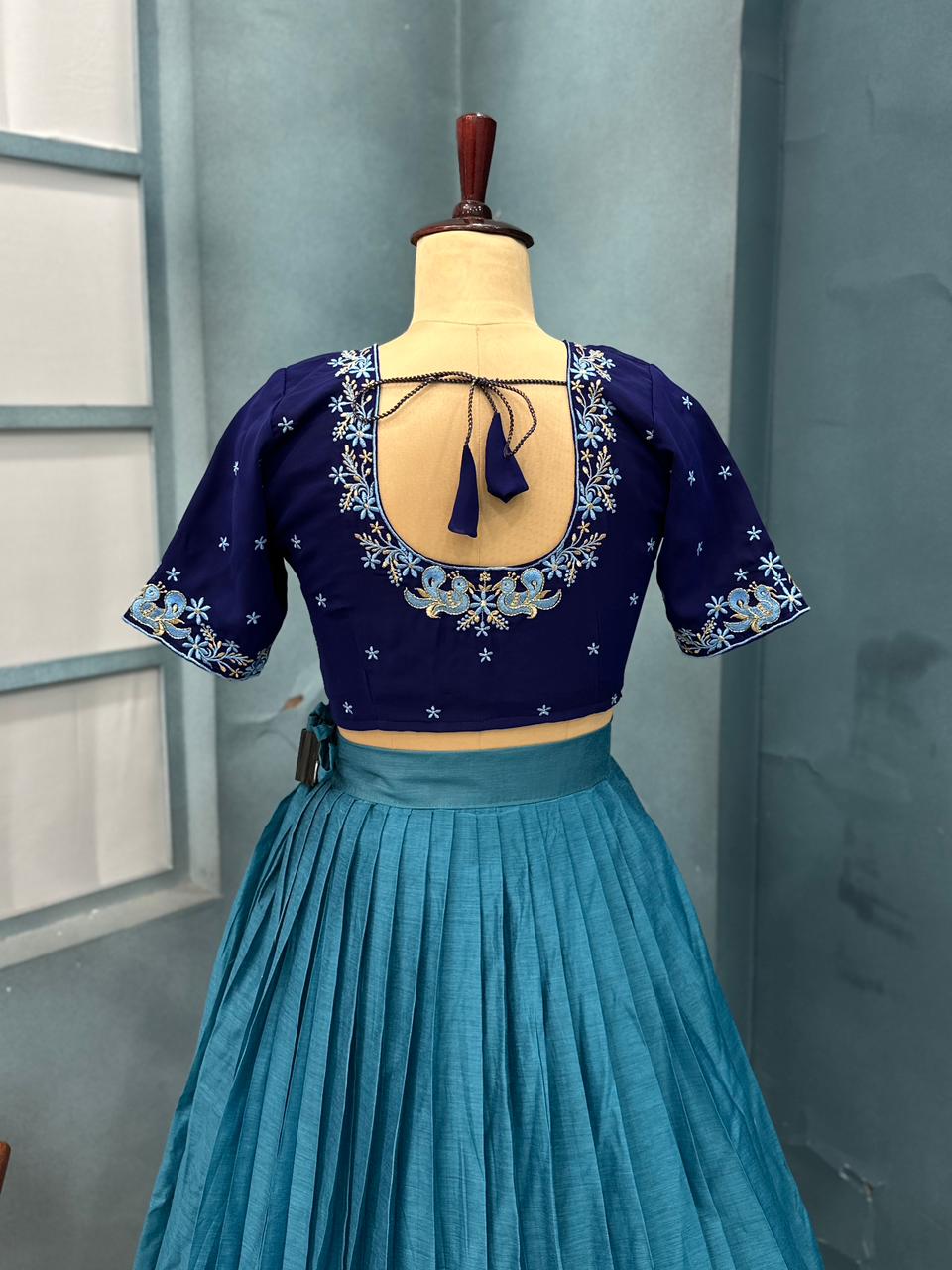 Kanchi cotton silk traditional lehenga