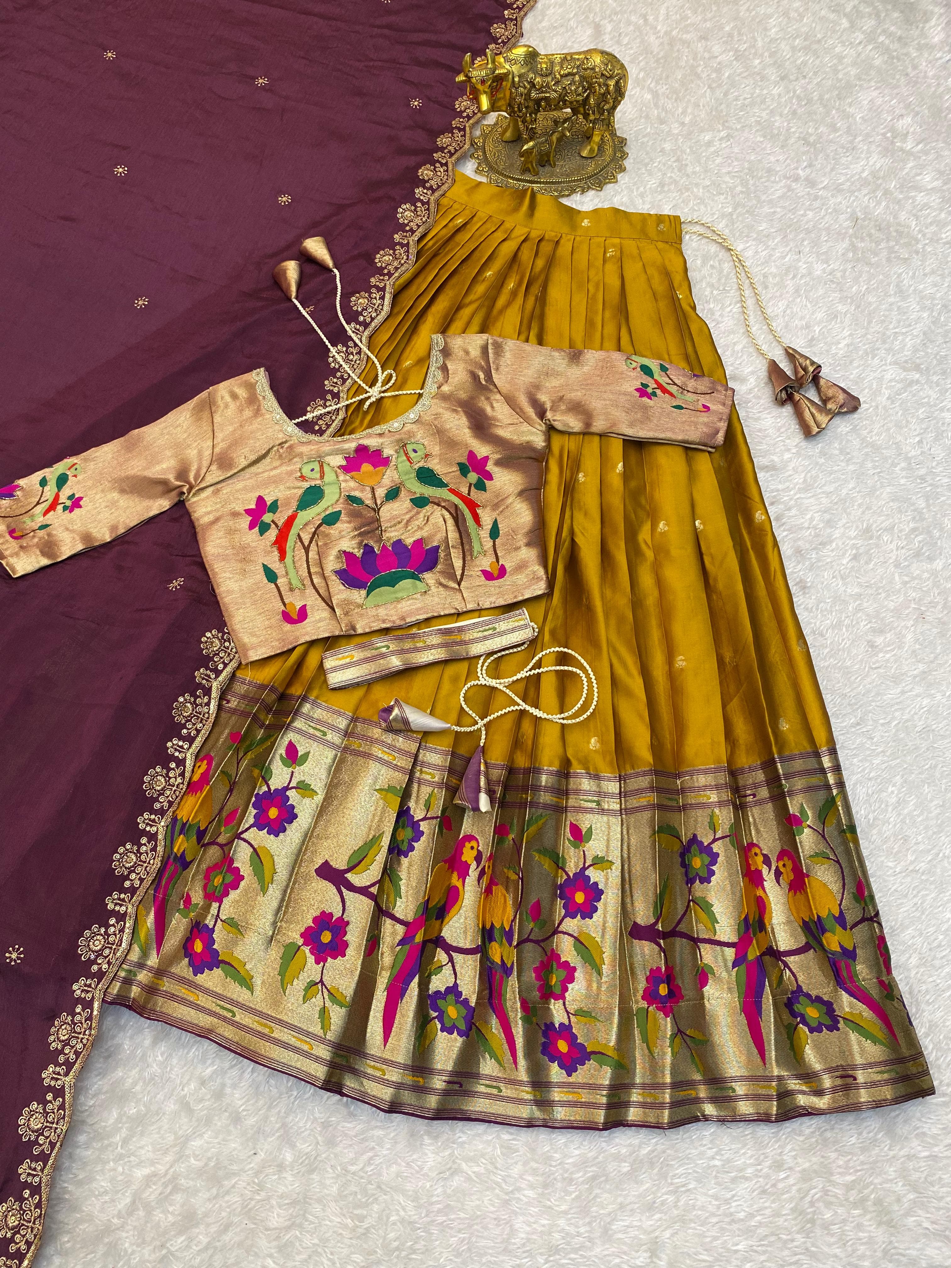 New Launching paithani lehanga