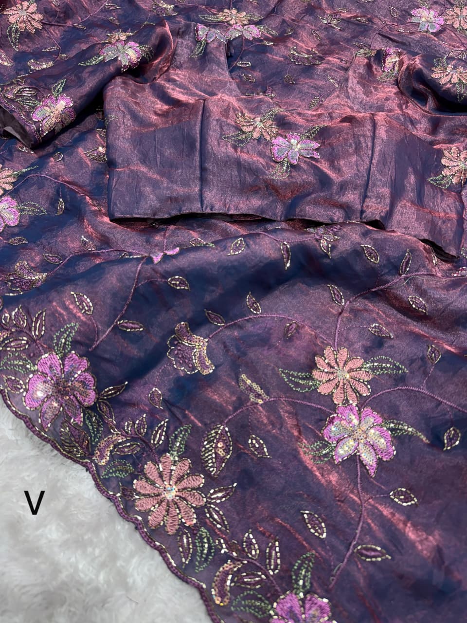 Party wear designer saree
