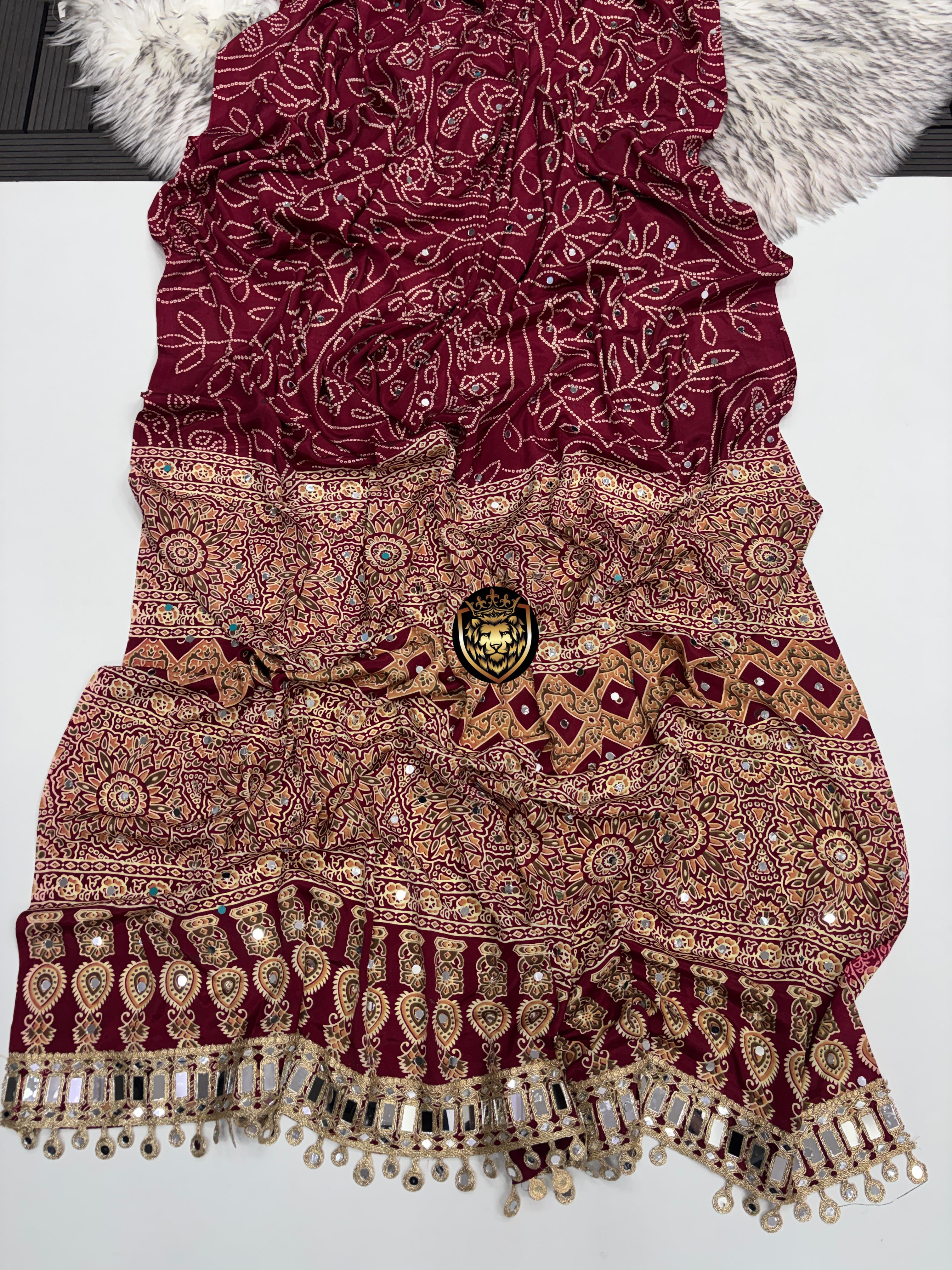 Pure satin silk saree