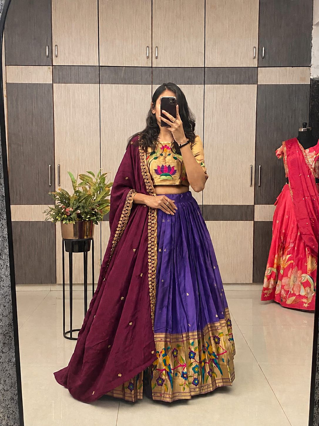 New Launching paithani lehanga