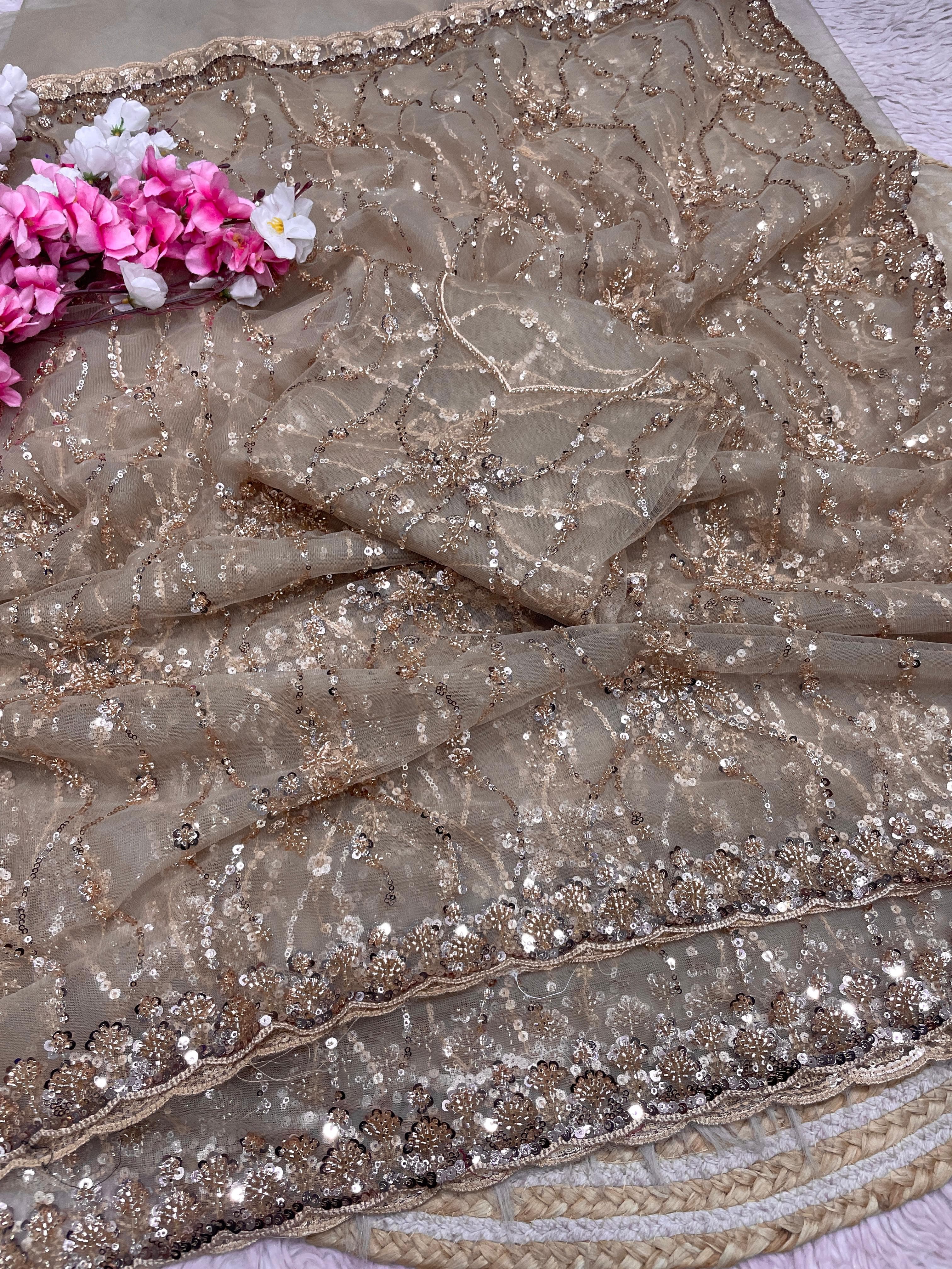 Bollywood trending designer saree