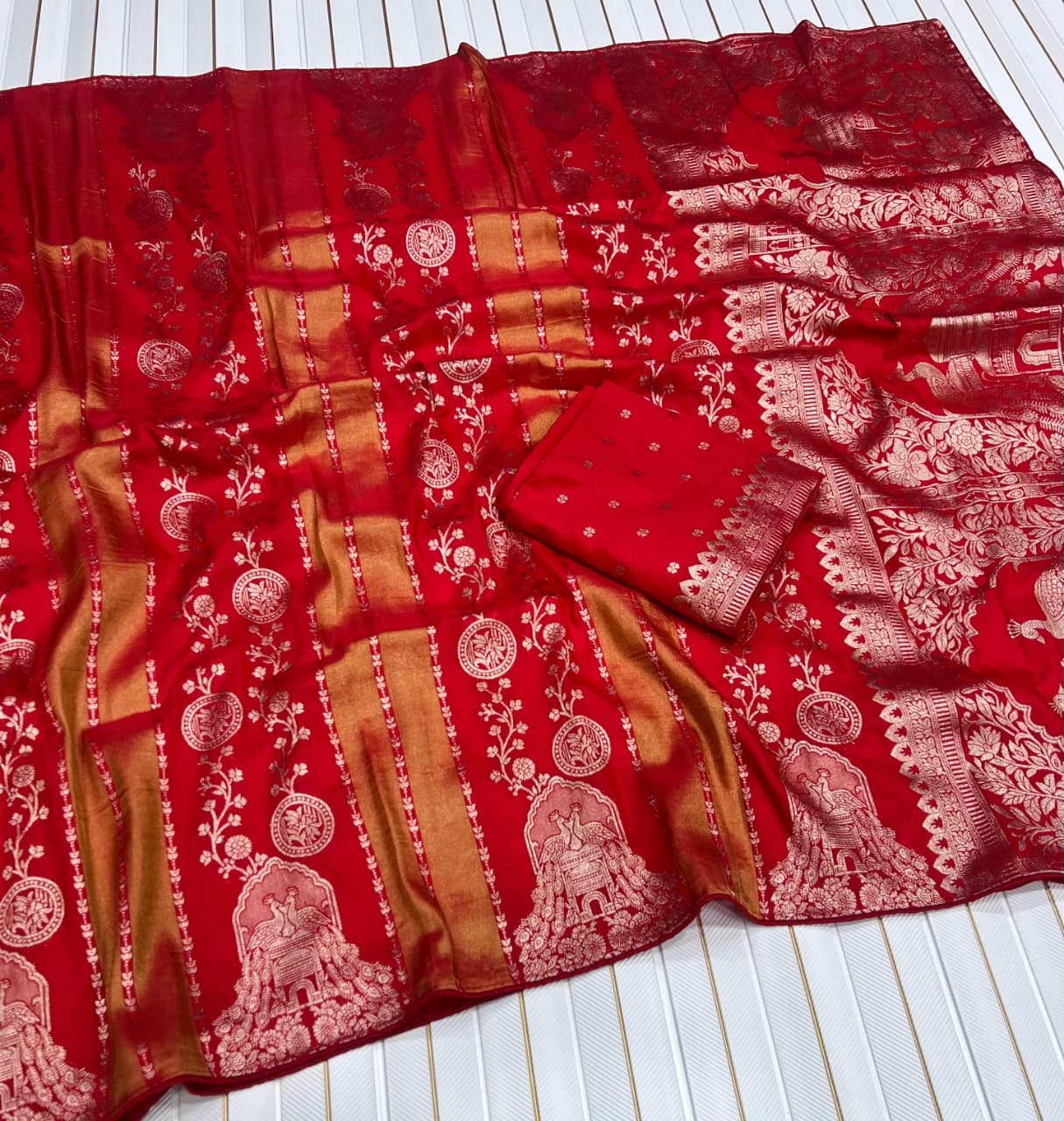 Chiniya Tisu silk saree