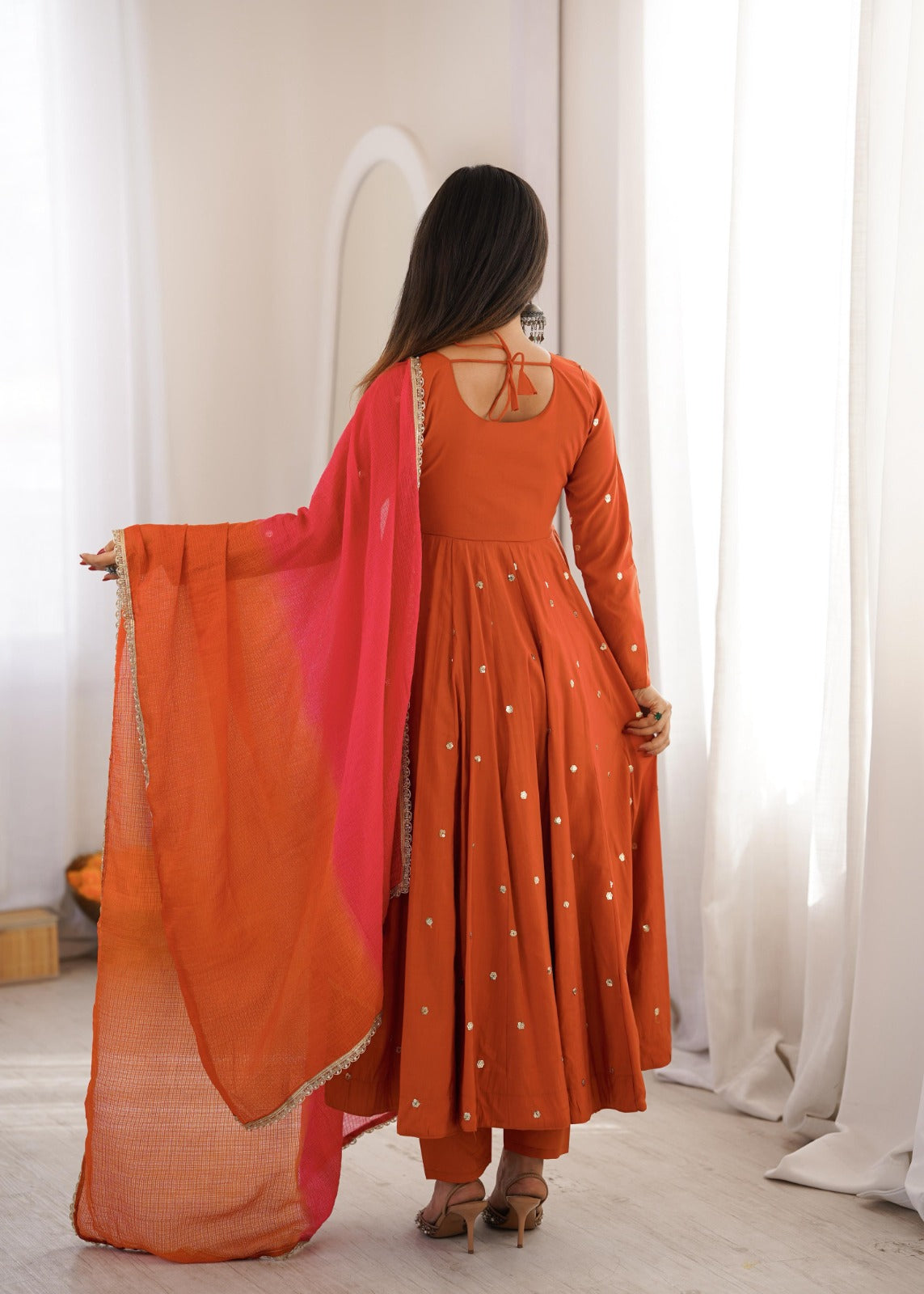Party wear anarkali suit