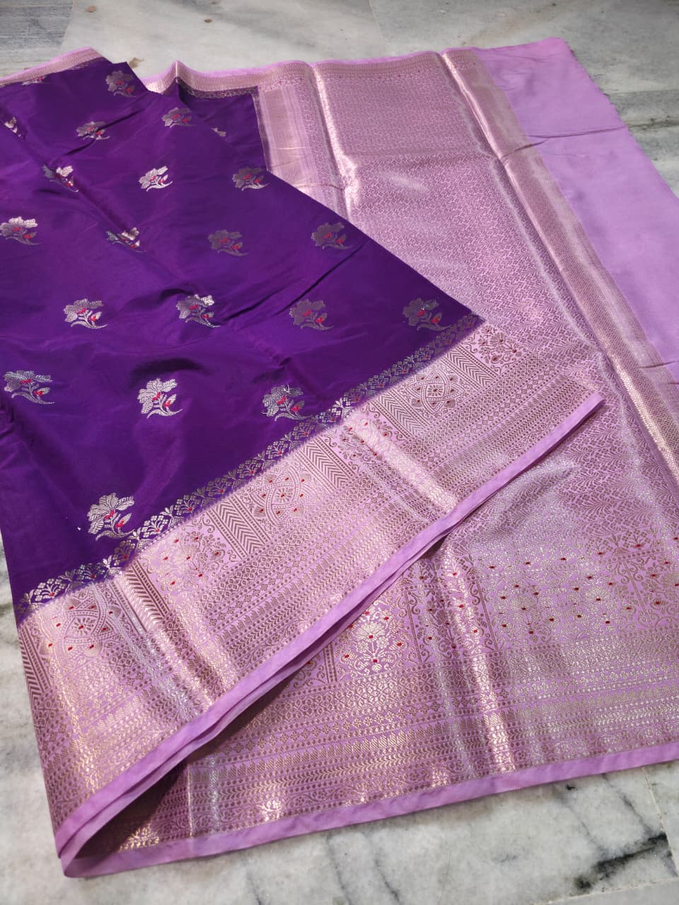 Benaresi katan pattu silk saree ✨