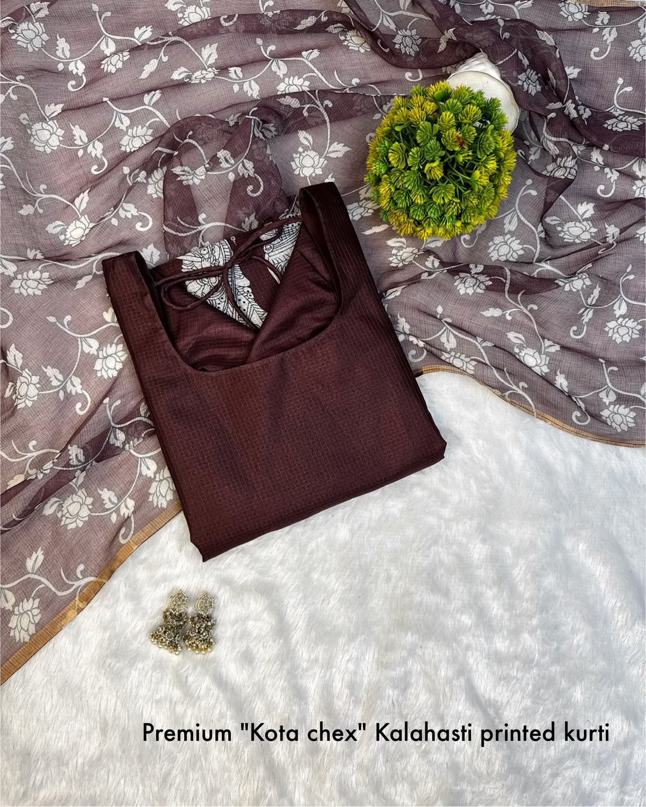 Kota cotton kurthi set✨