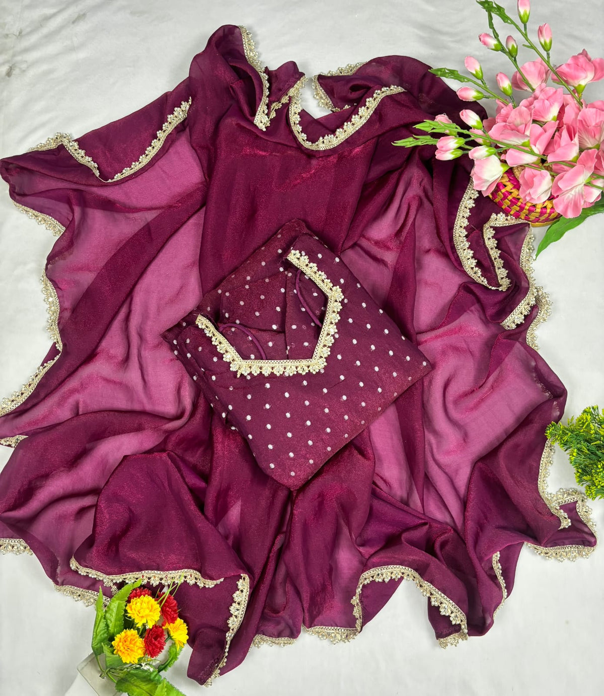 Trending gown with duppata ✨