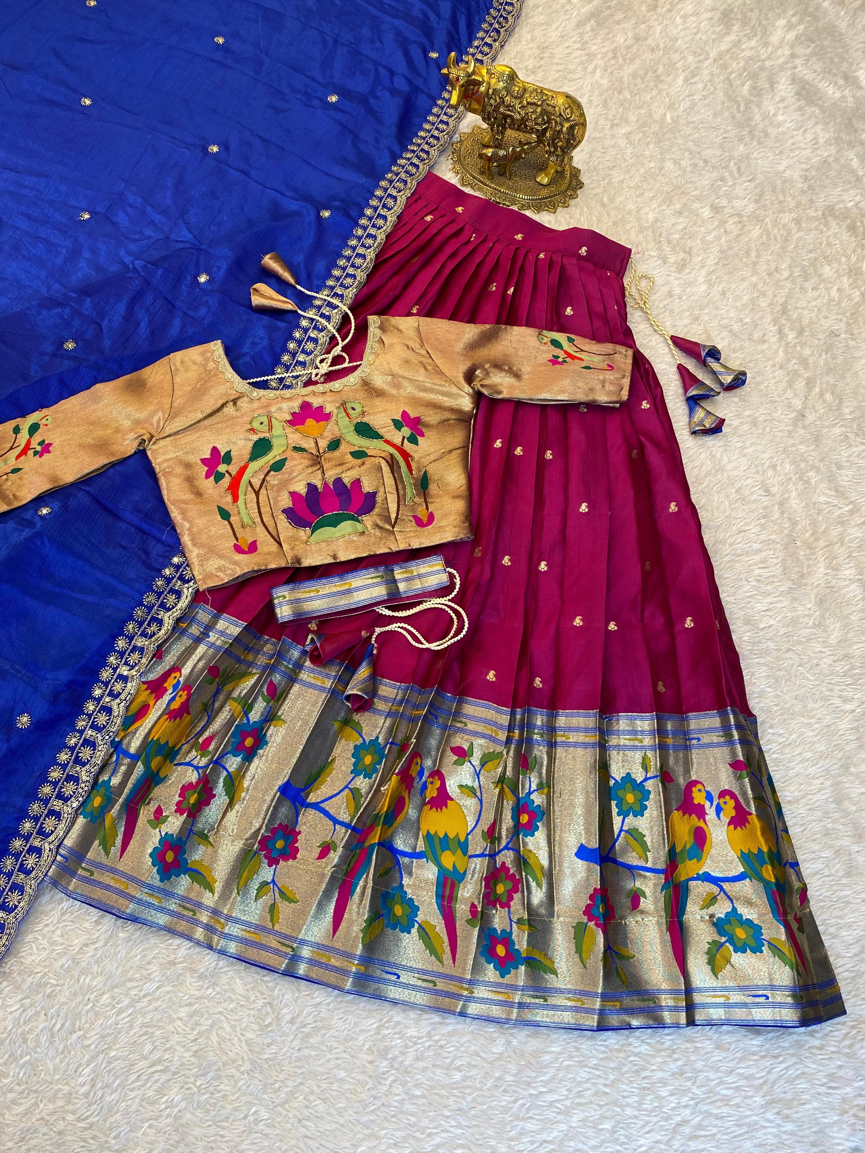 New Launching paithani lehanga