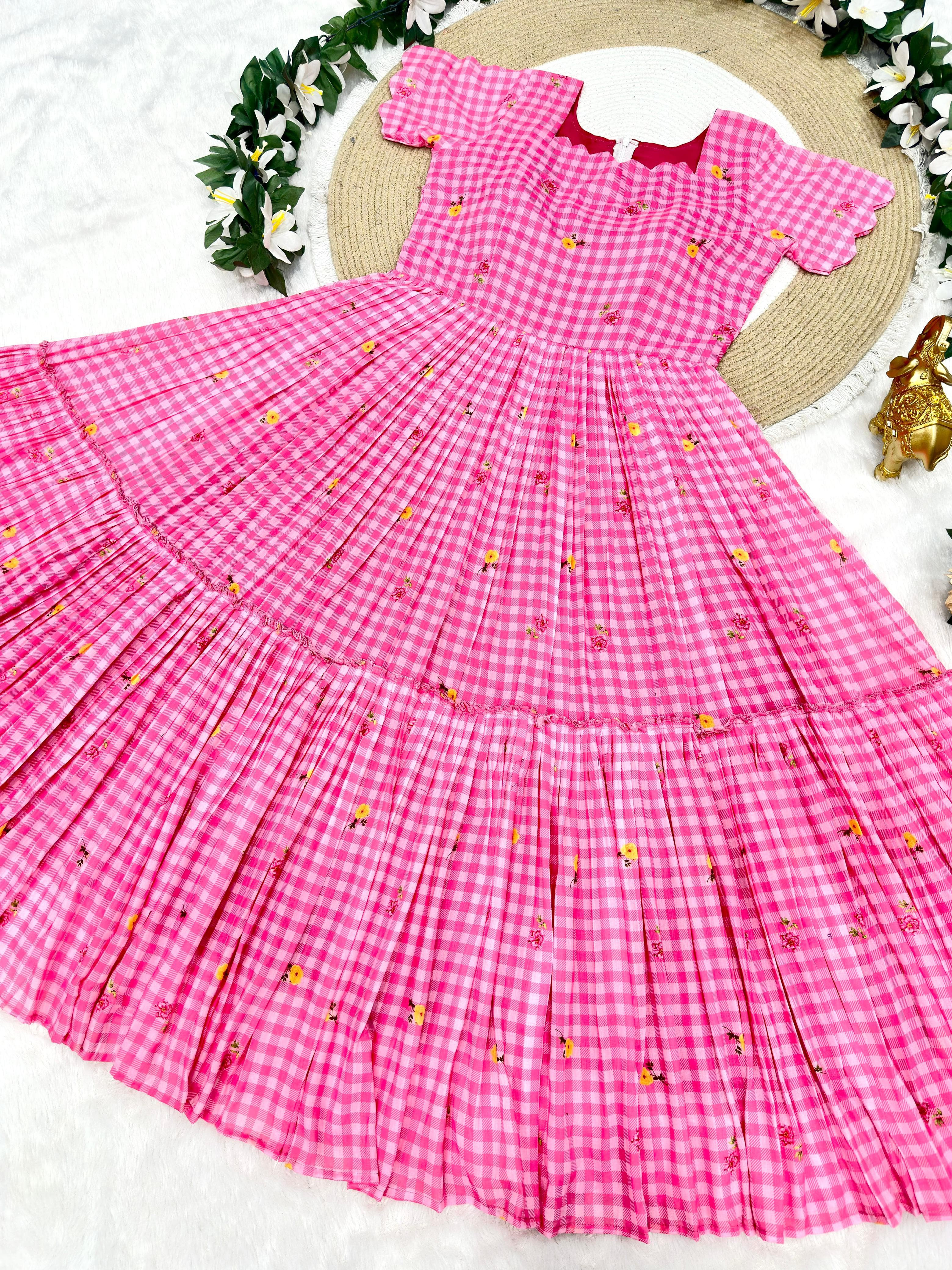 Mul Chanderi gowns