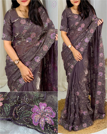 Party wear designer saree