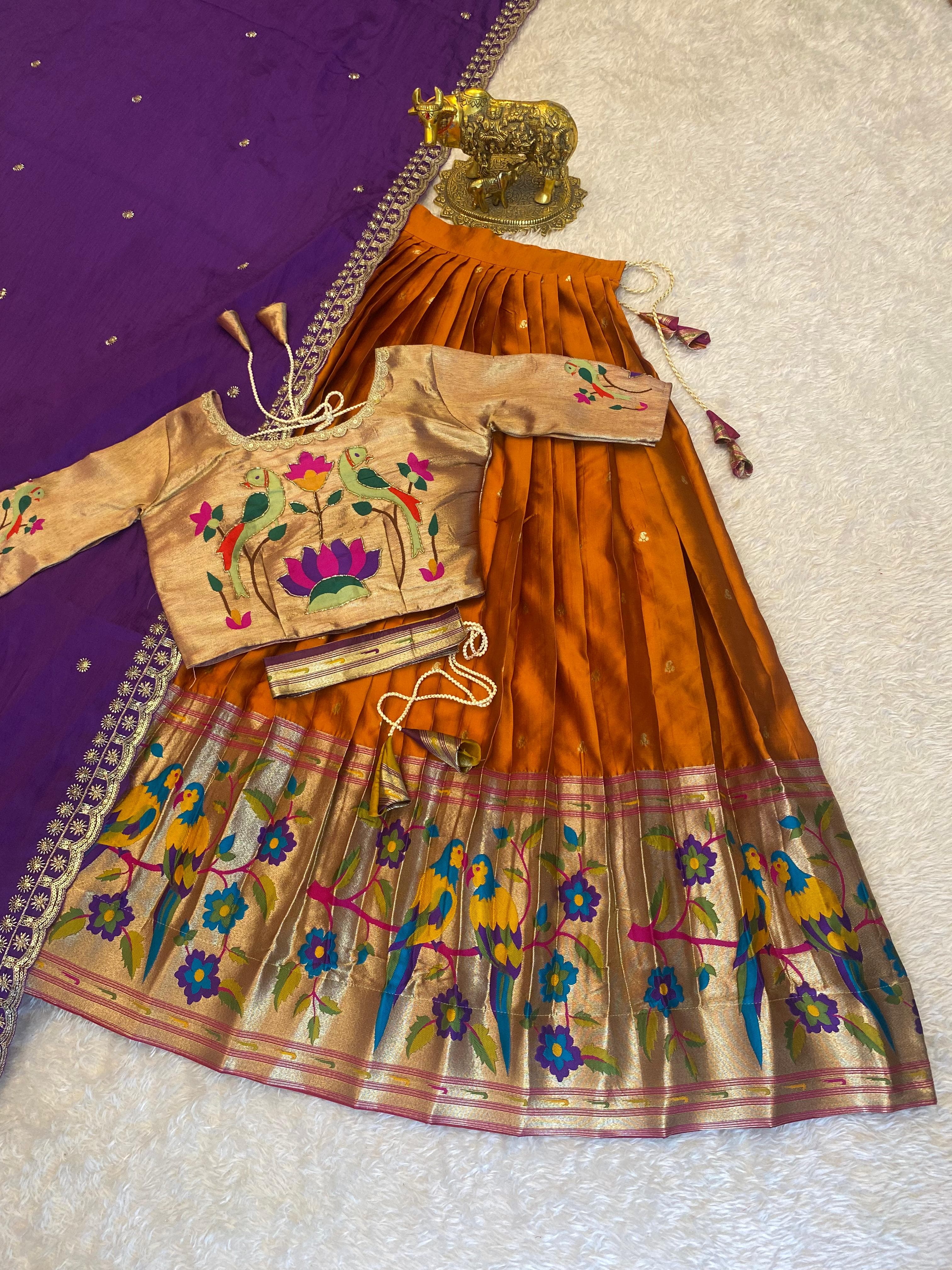 New Launching paithani lehanga