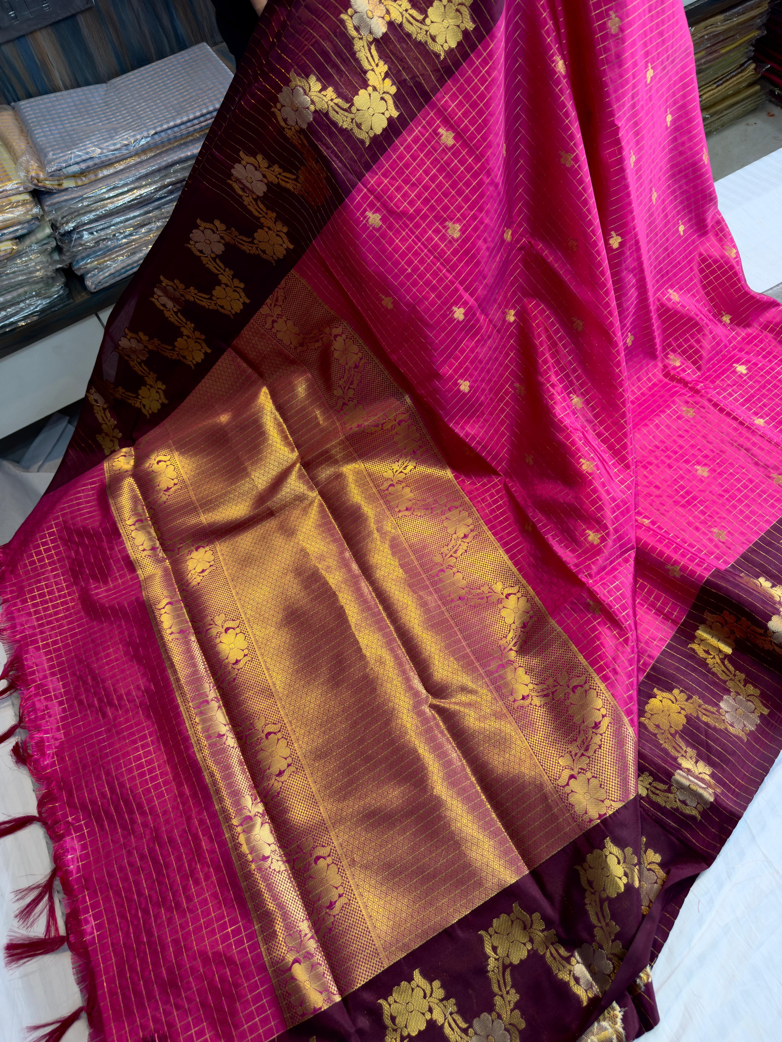 Benaresi soft silk saree