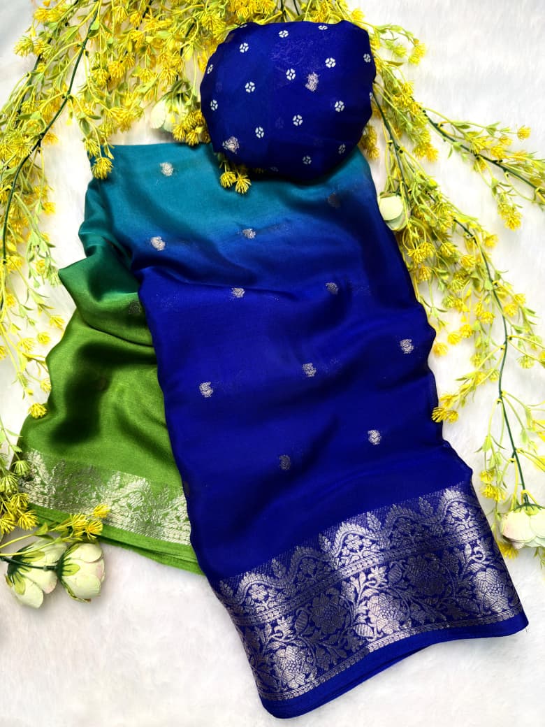 Premium crape silk saree