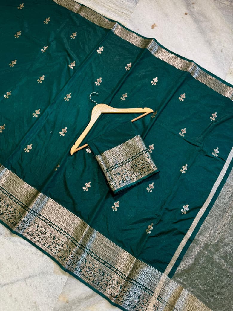 Banarasi katan silk sarees