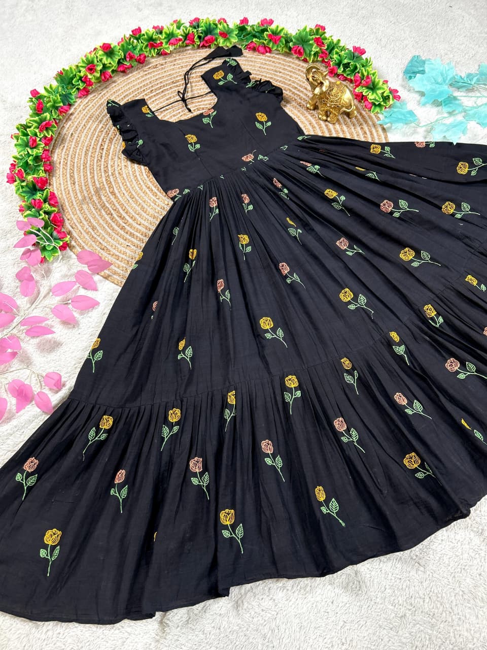 Black gown