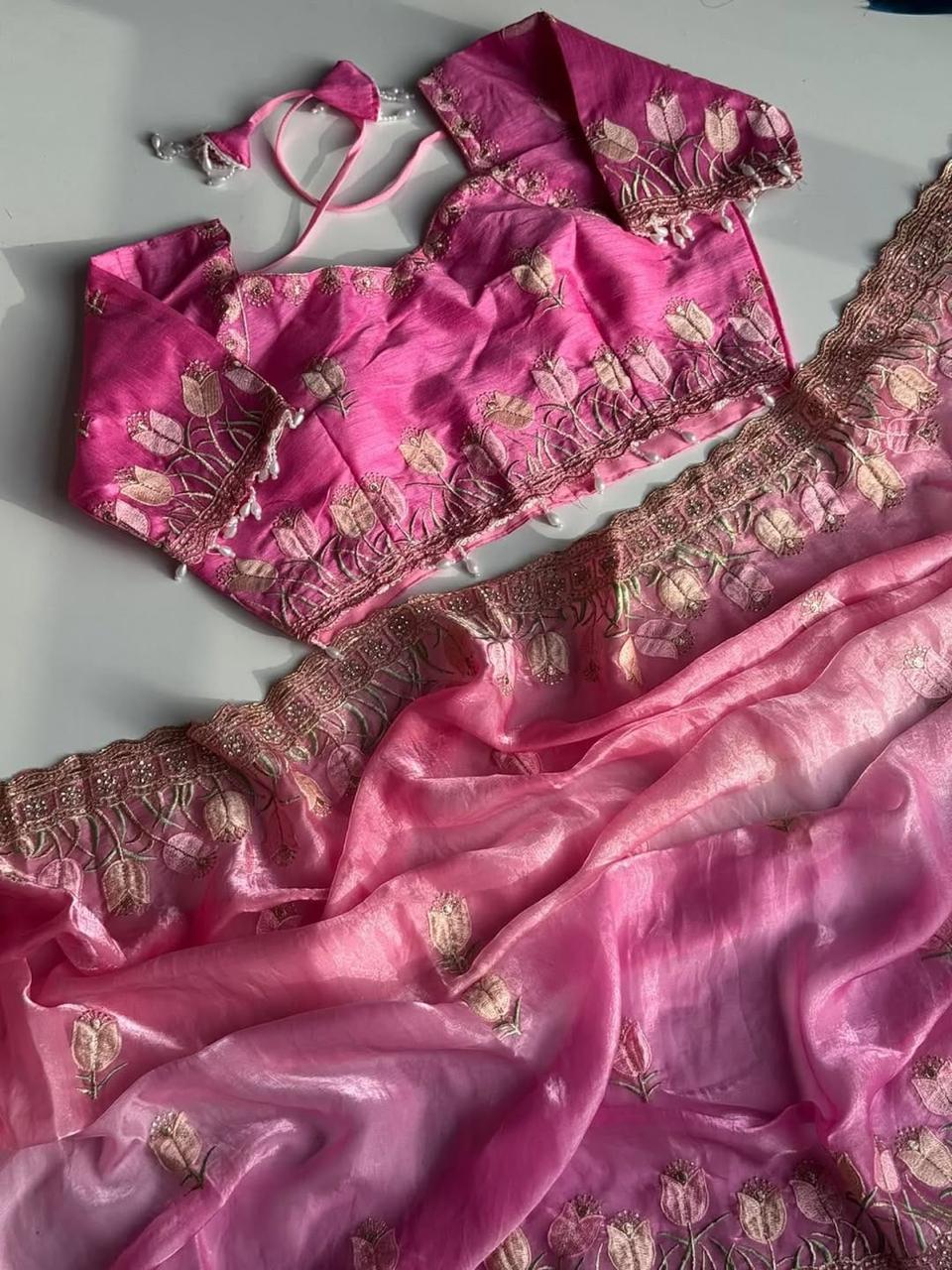 Very Soft and elegant Rich saree