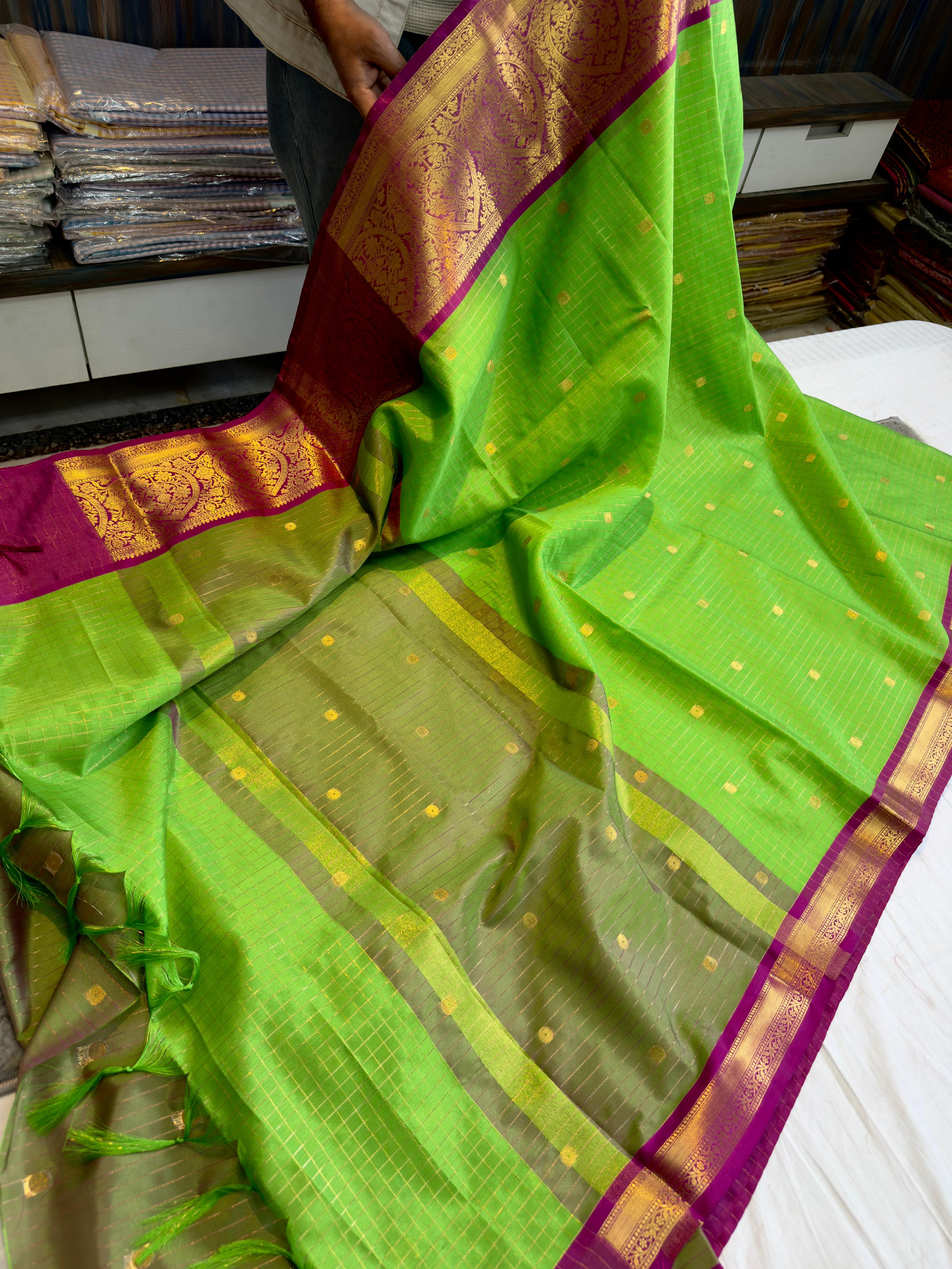 Benaresi soft silk saree