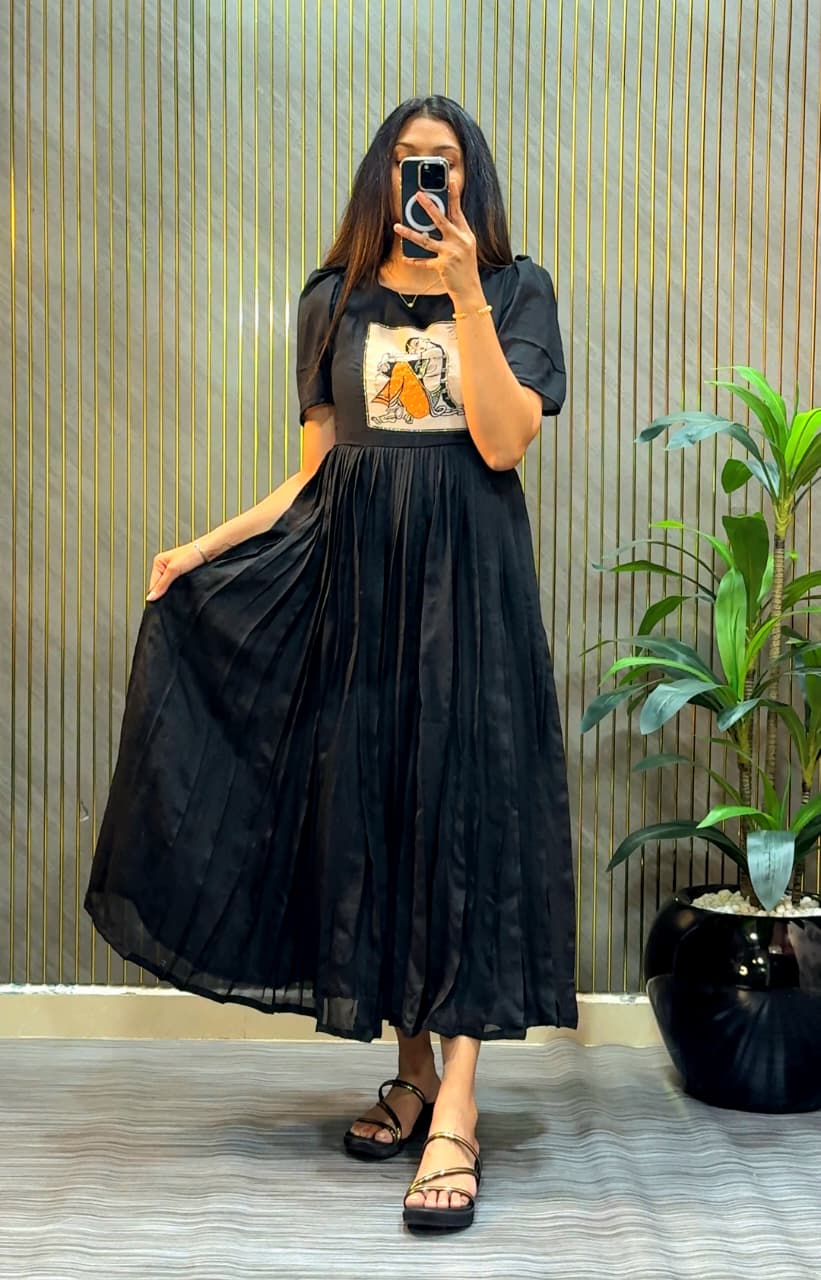 Designer maggam gown