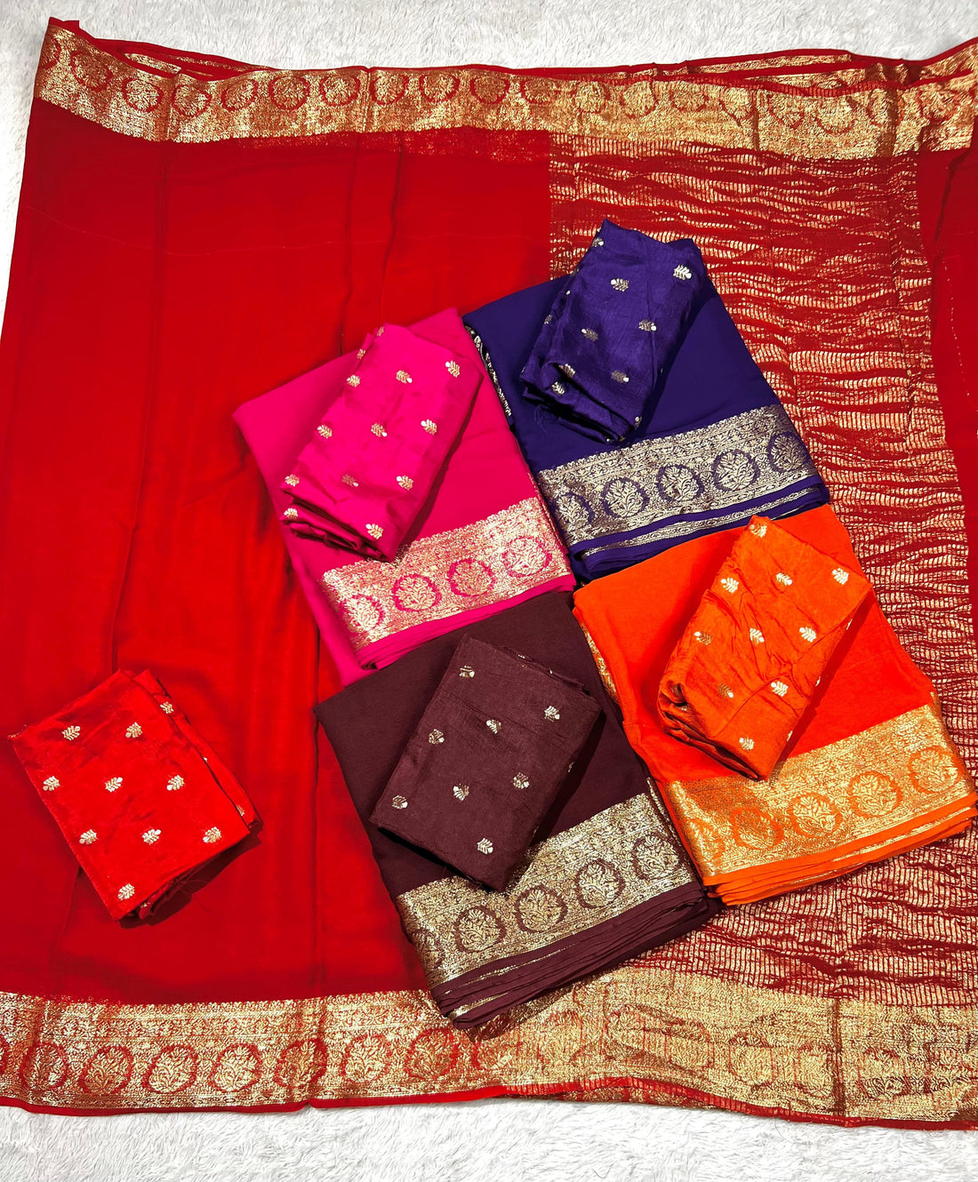 Premium viscose silk sarees