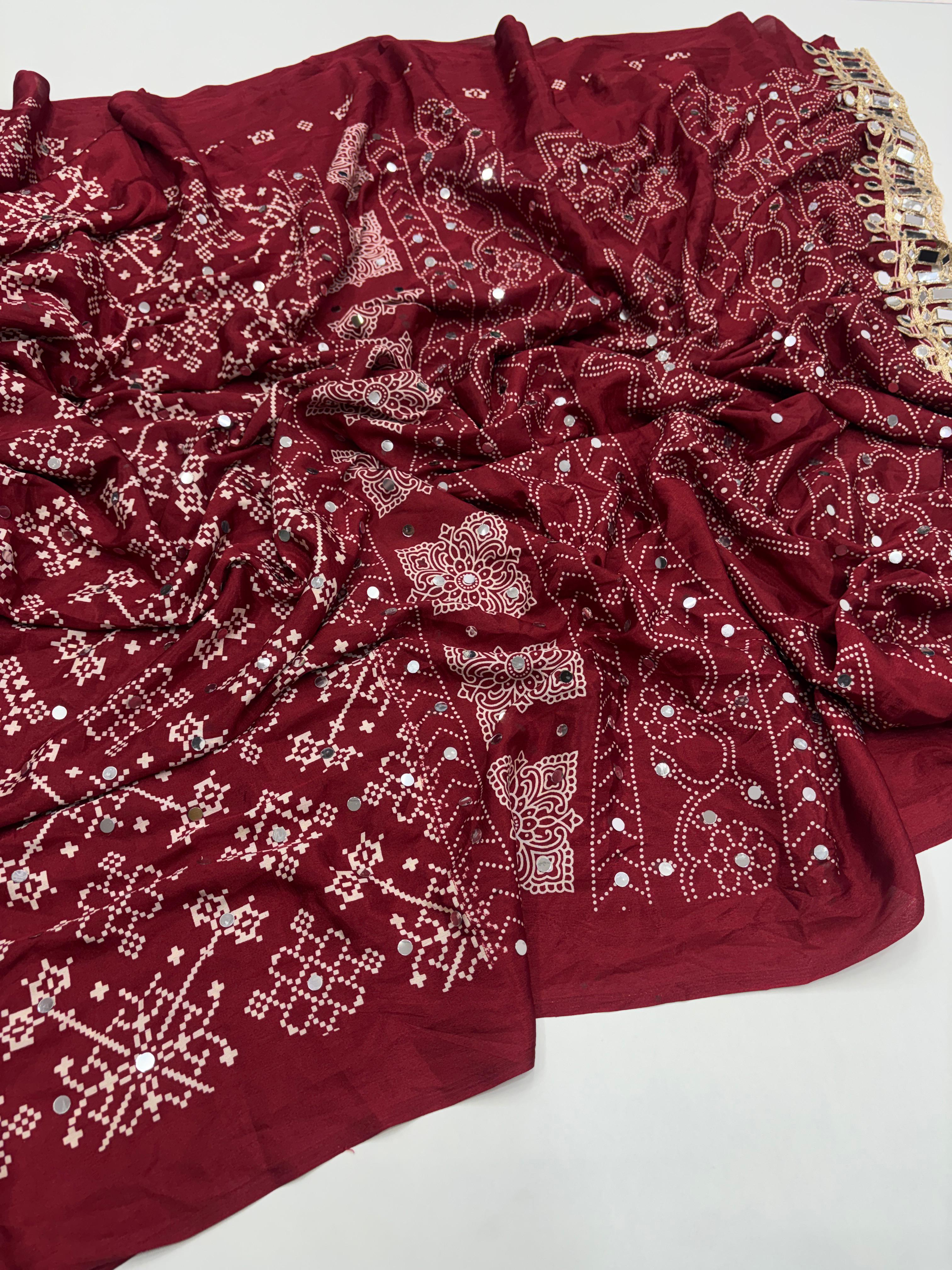 Pure satin silk saree