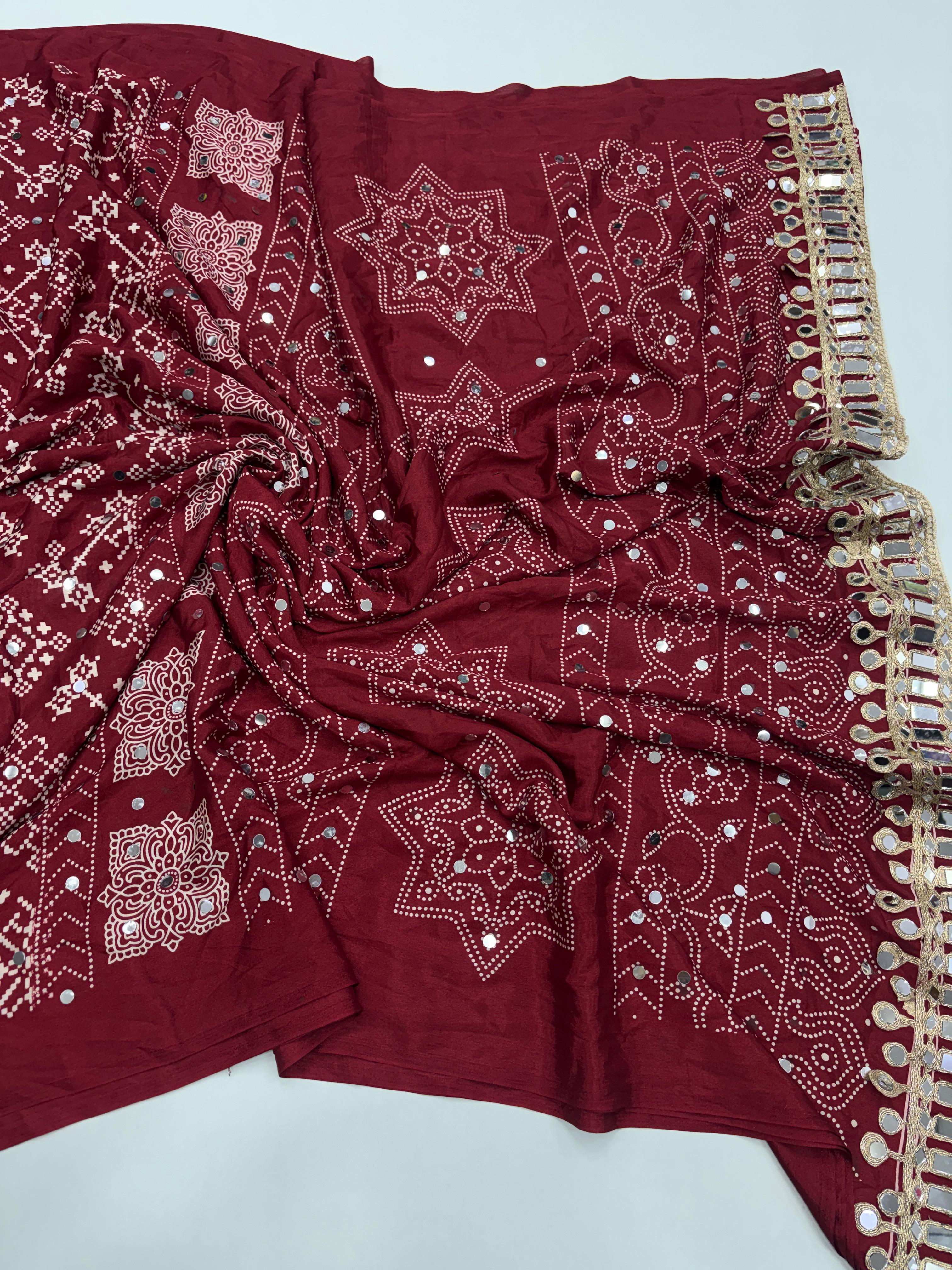 Pure satin silk saree